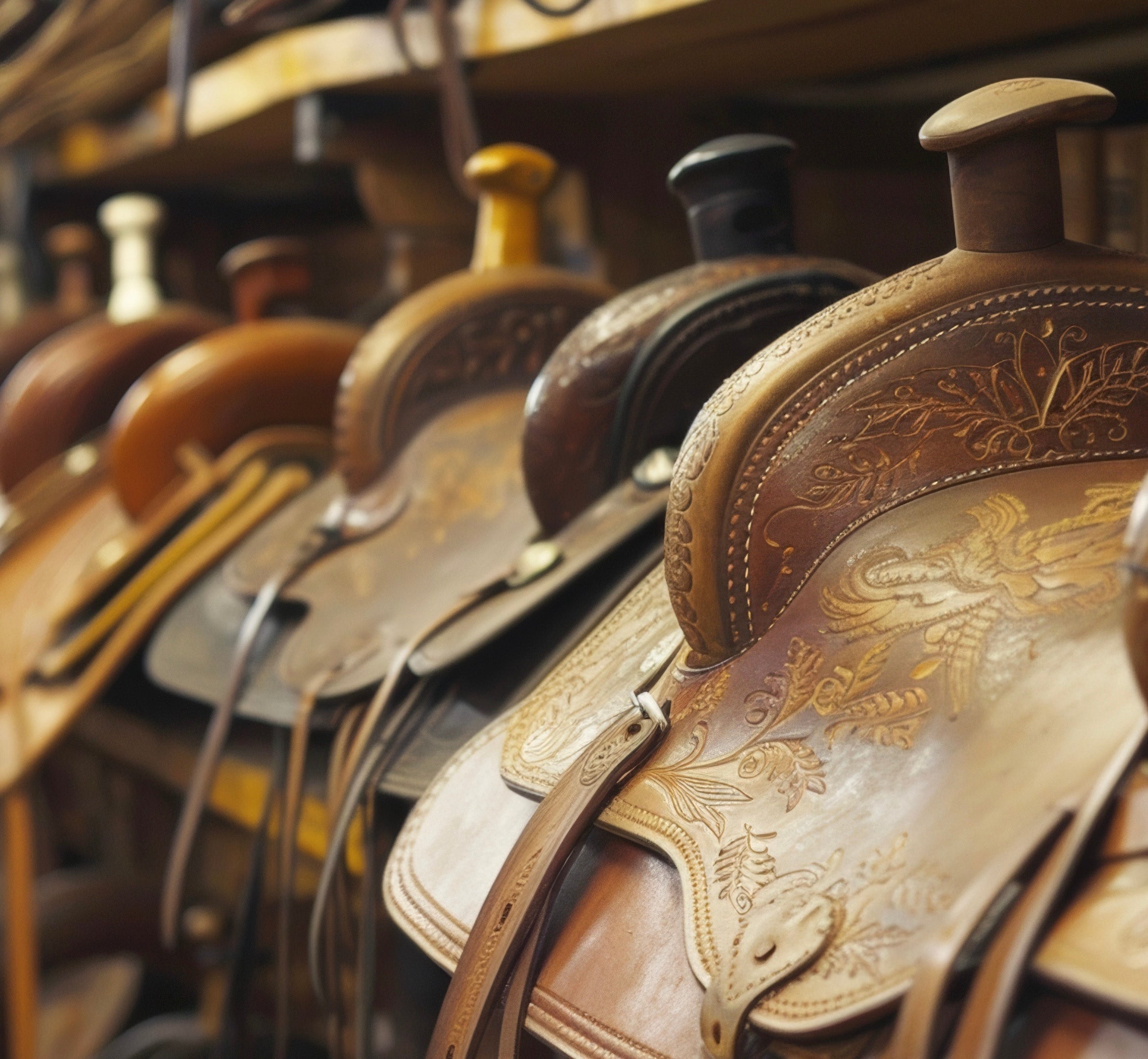 Western Show Saddles