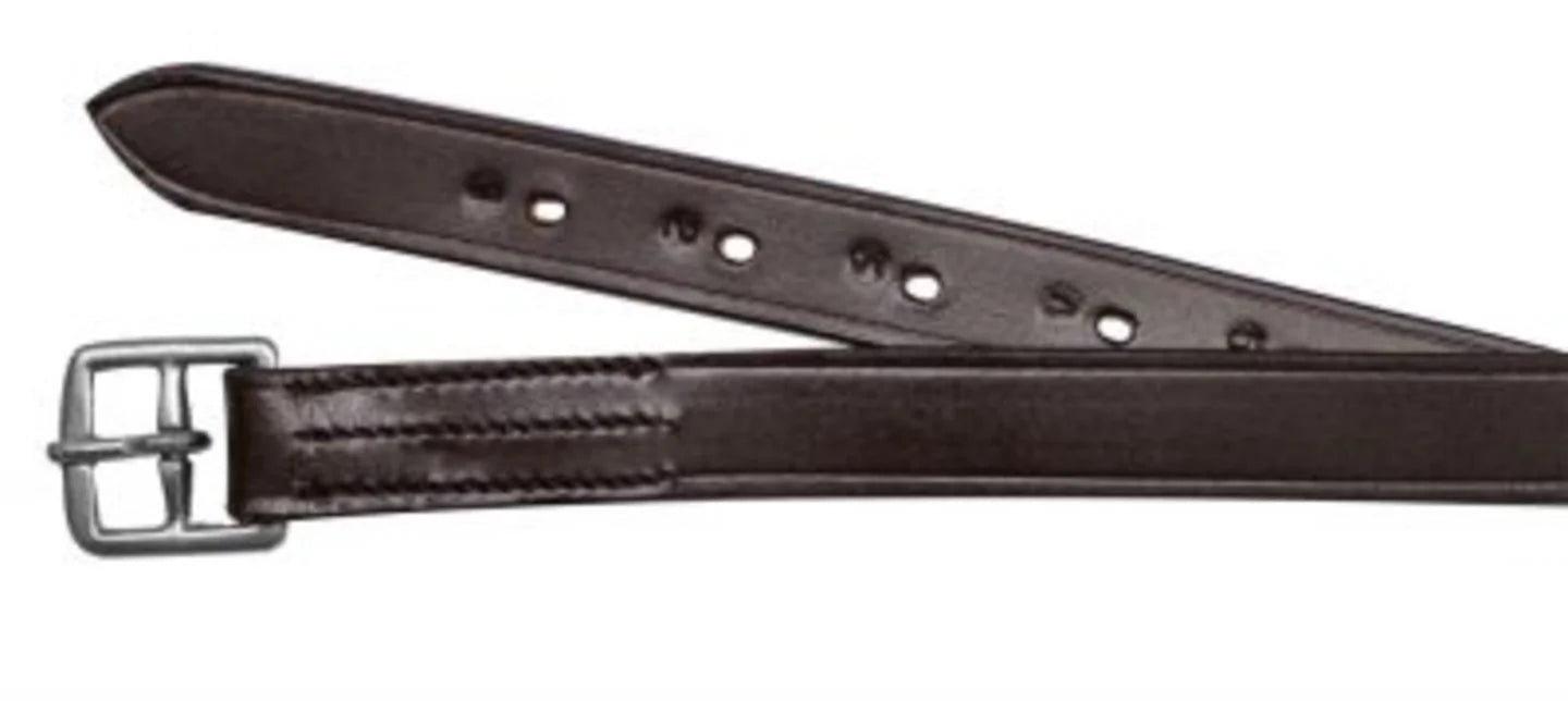 English Stirrup Leathers Pre Punched