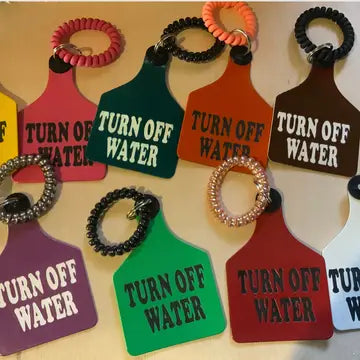 Turn off the water