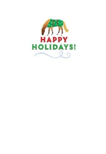 Horse Christmas Card | New England | Holiday Greeting Card