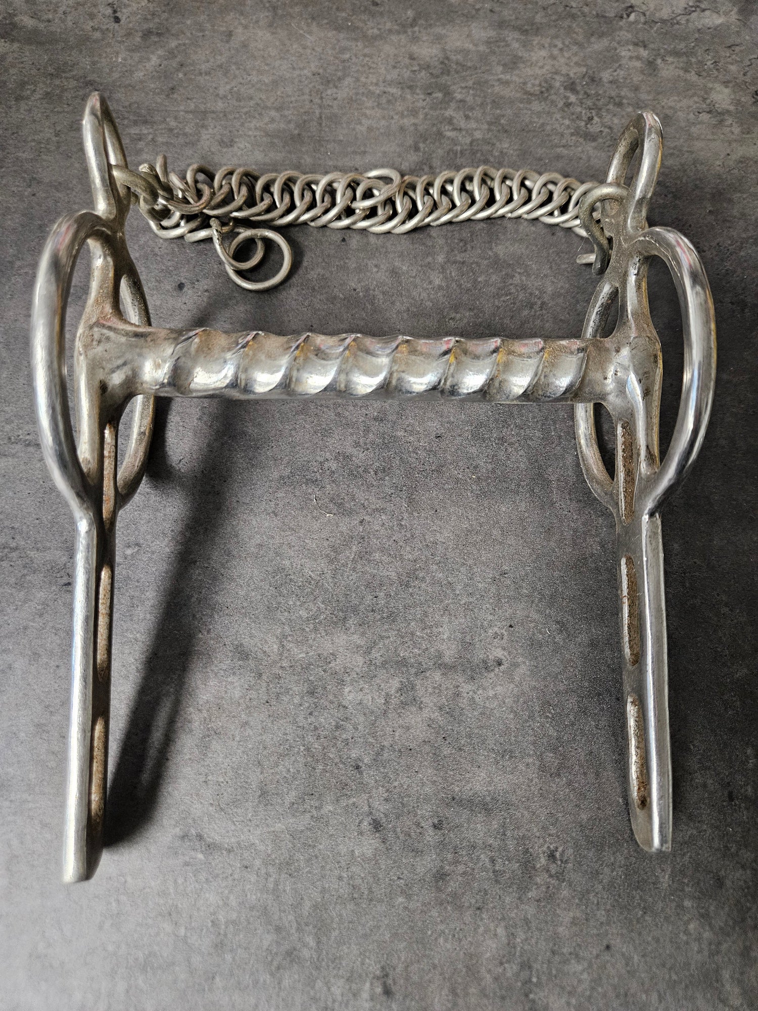 Bit - 5" Liverpool driving bit with curb chain