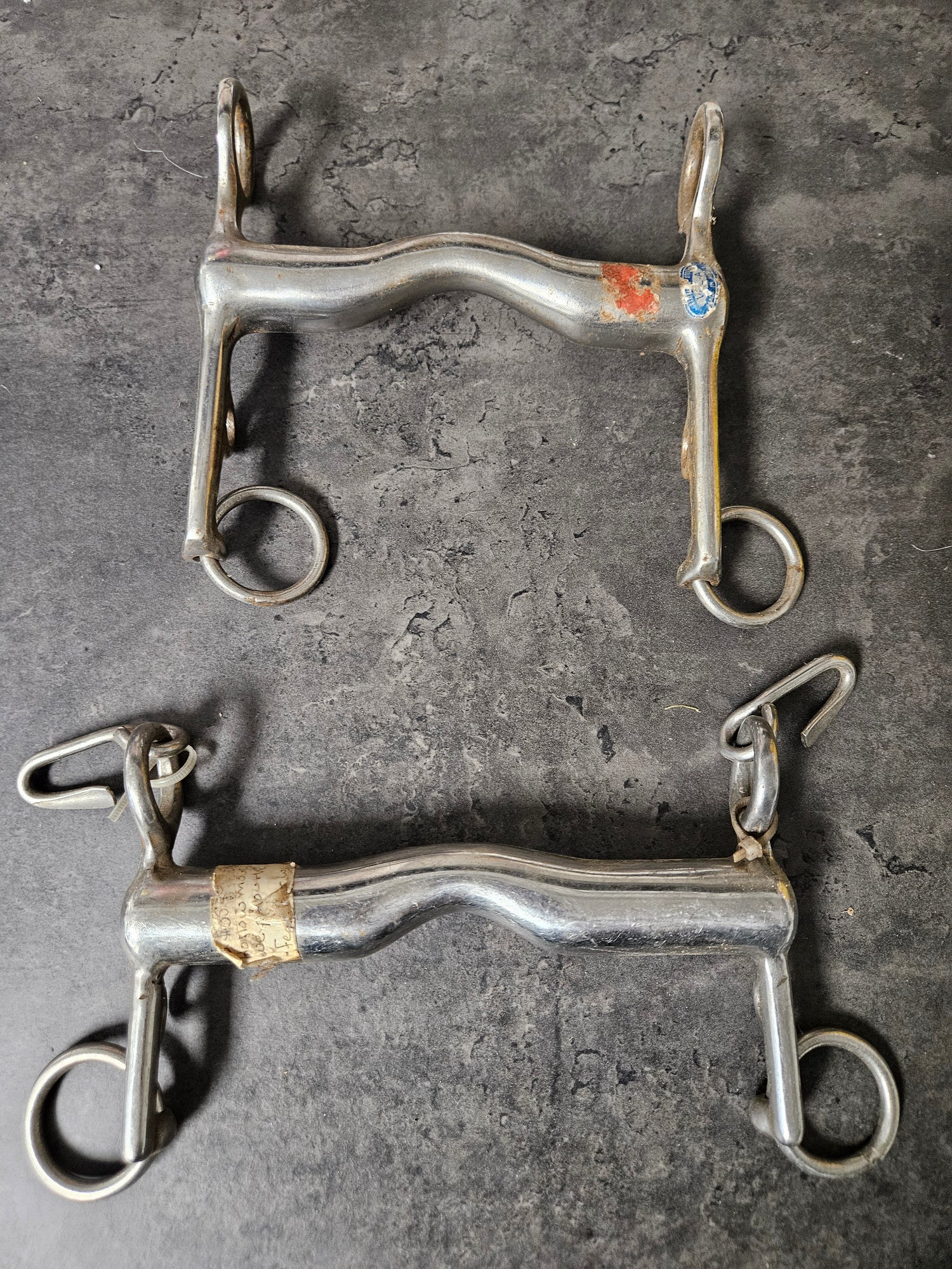 Bit - 5" & 5.5" Weymouth Featherweight hollow mouth