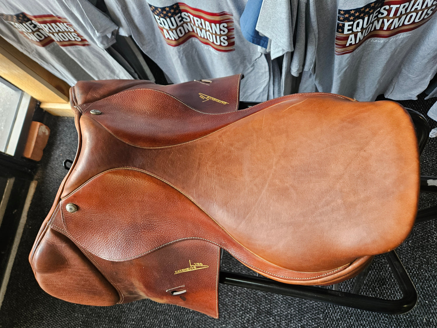 Saddle - English H/J 18" Harry Dabbs Yves Cazeneuve Paris,