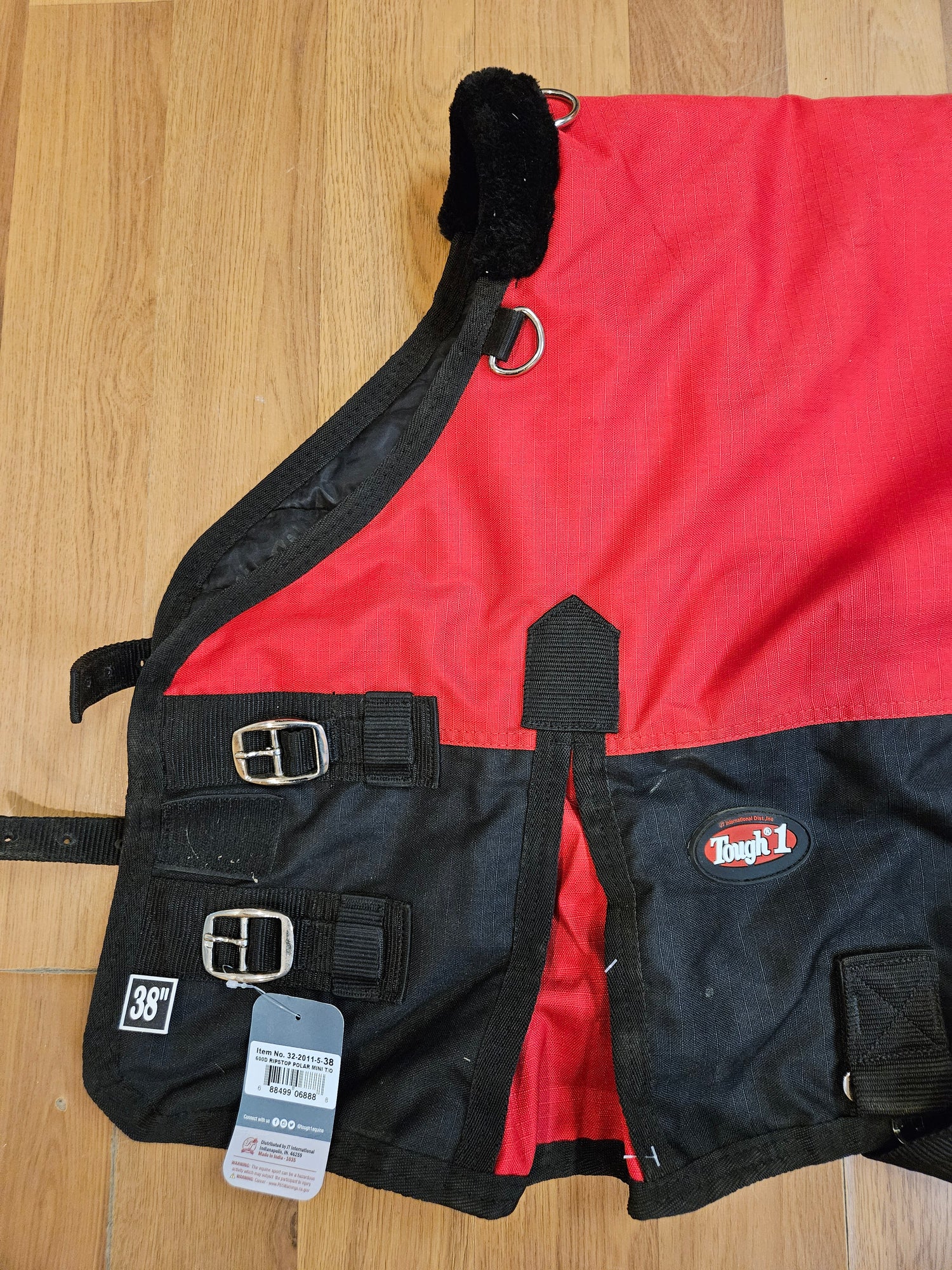 38" Mini T/O Medium Weight Winter Blanket, NWT