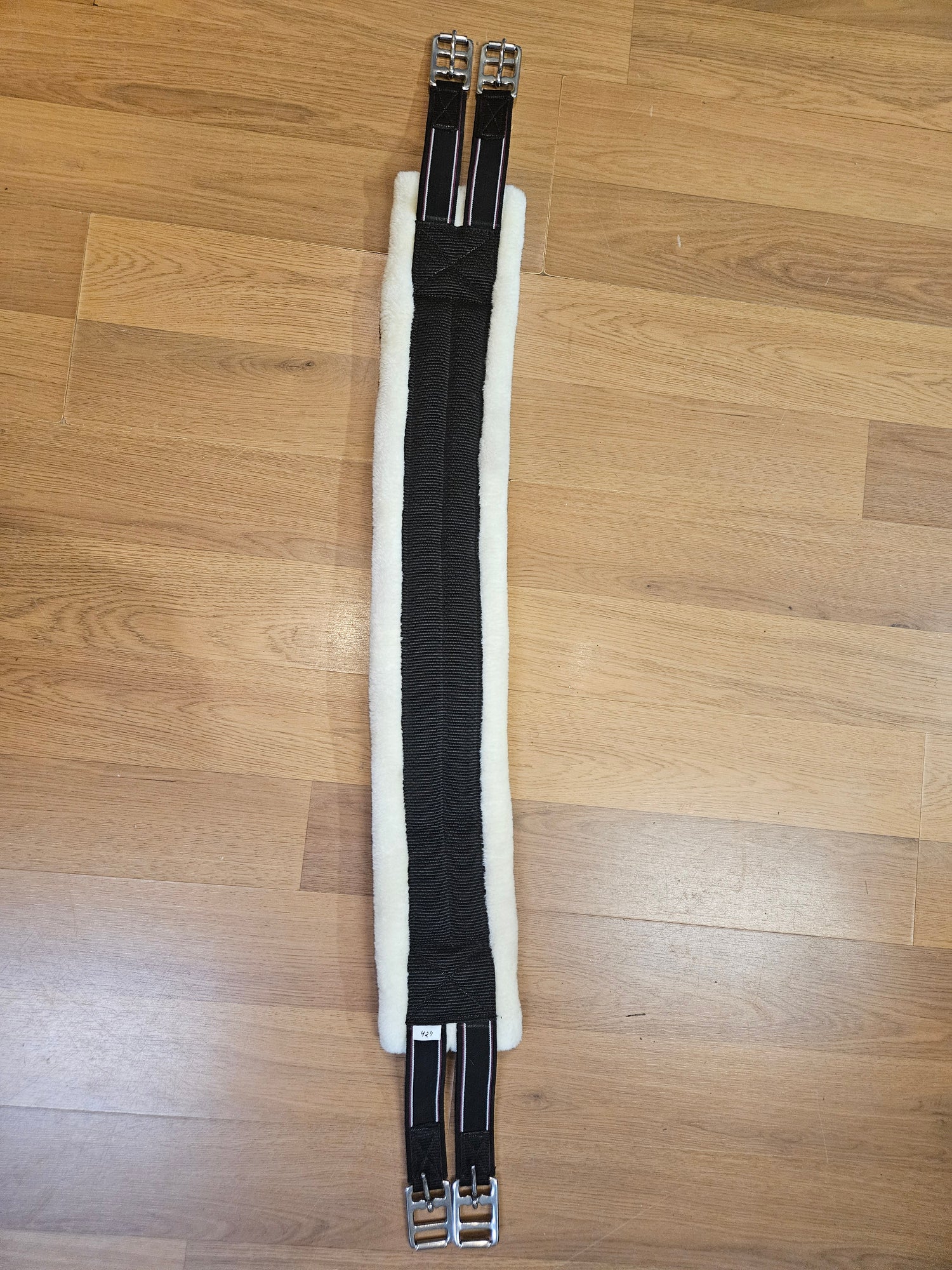 42" Black Girth with Fleece NEW