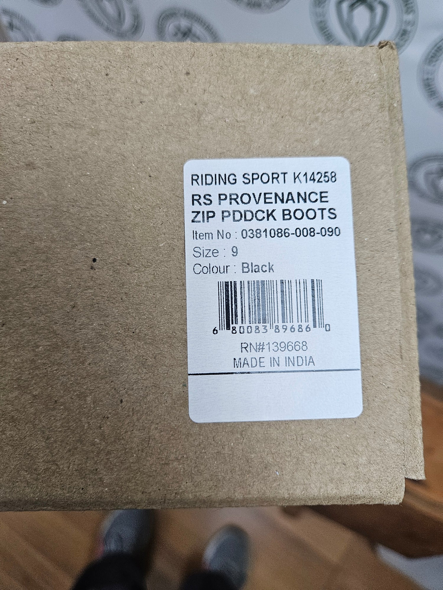 9 Women's Riding Sport Black Paddock Boots NIB