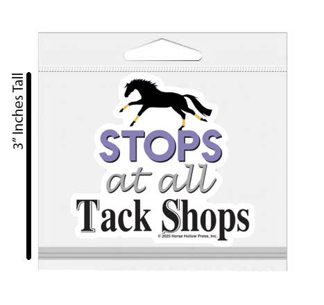 Horse 3" Sticker Waterproof | Stops Shop | Cello Sleeved