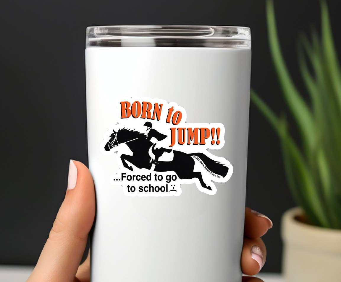 Horse Sticker Waterproof 3" | Horse Show | Cello Sleeved