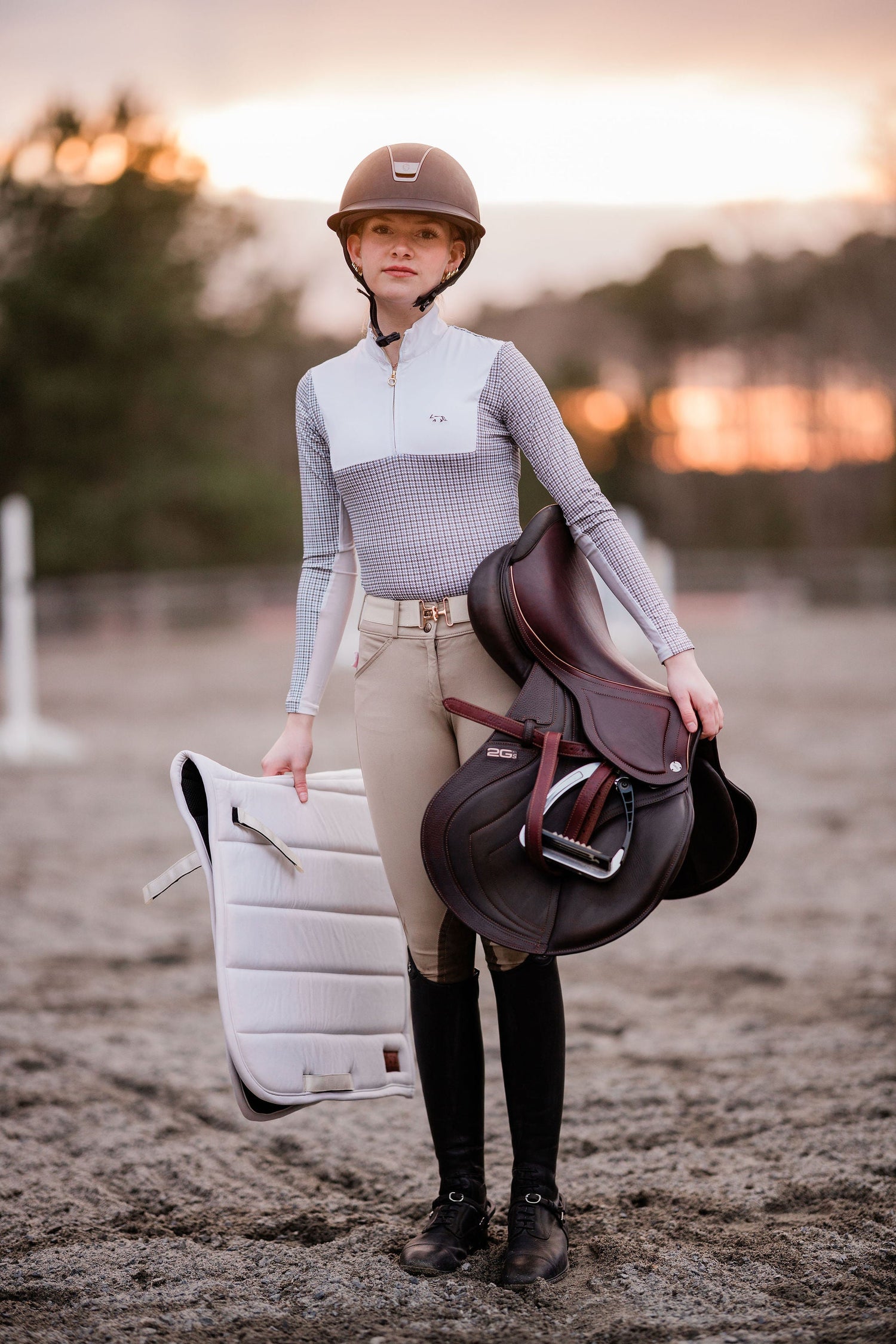 Houndstooth Sun Shirt