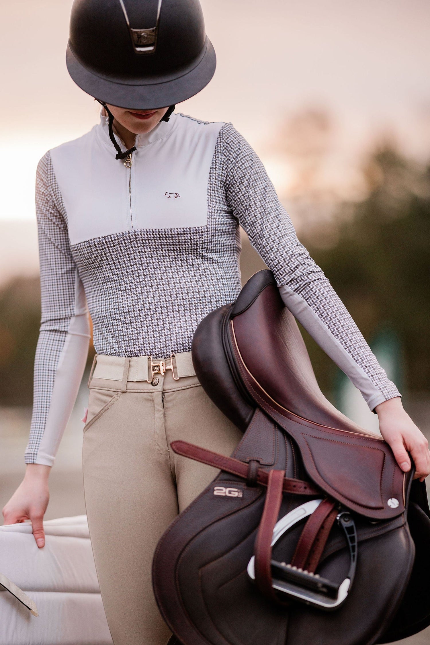 Houndstooth Sun Shirt