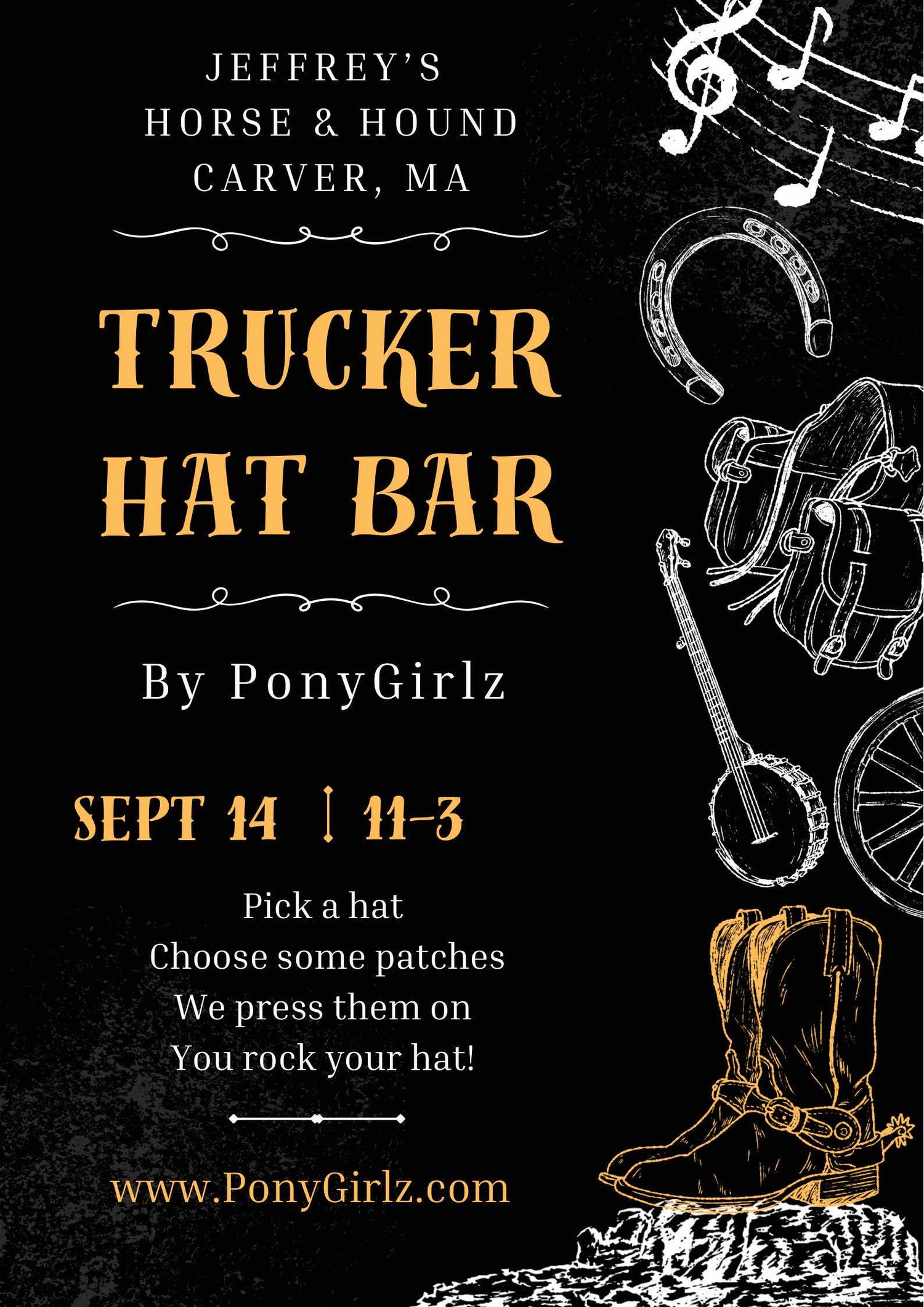 Trucker Hat Bar Special Day