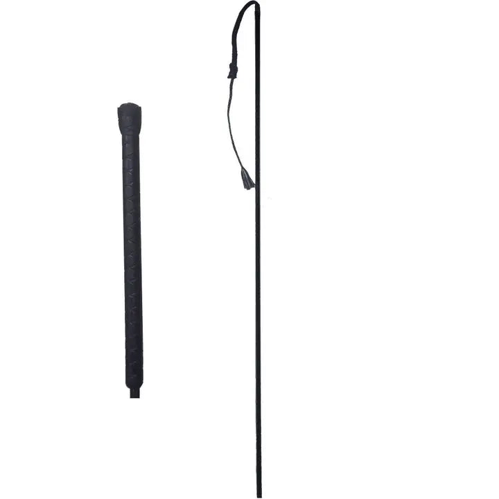 Stockyard Whip with Rubber Grip Handle and 6" Drop | 48"