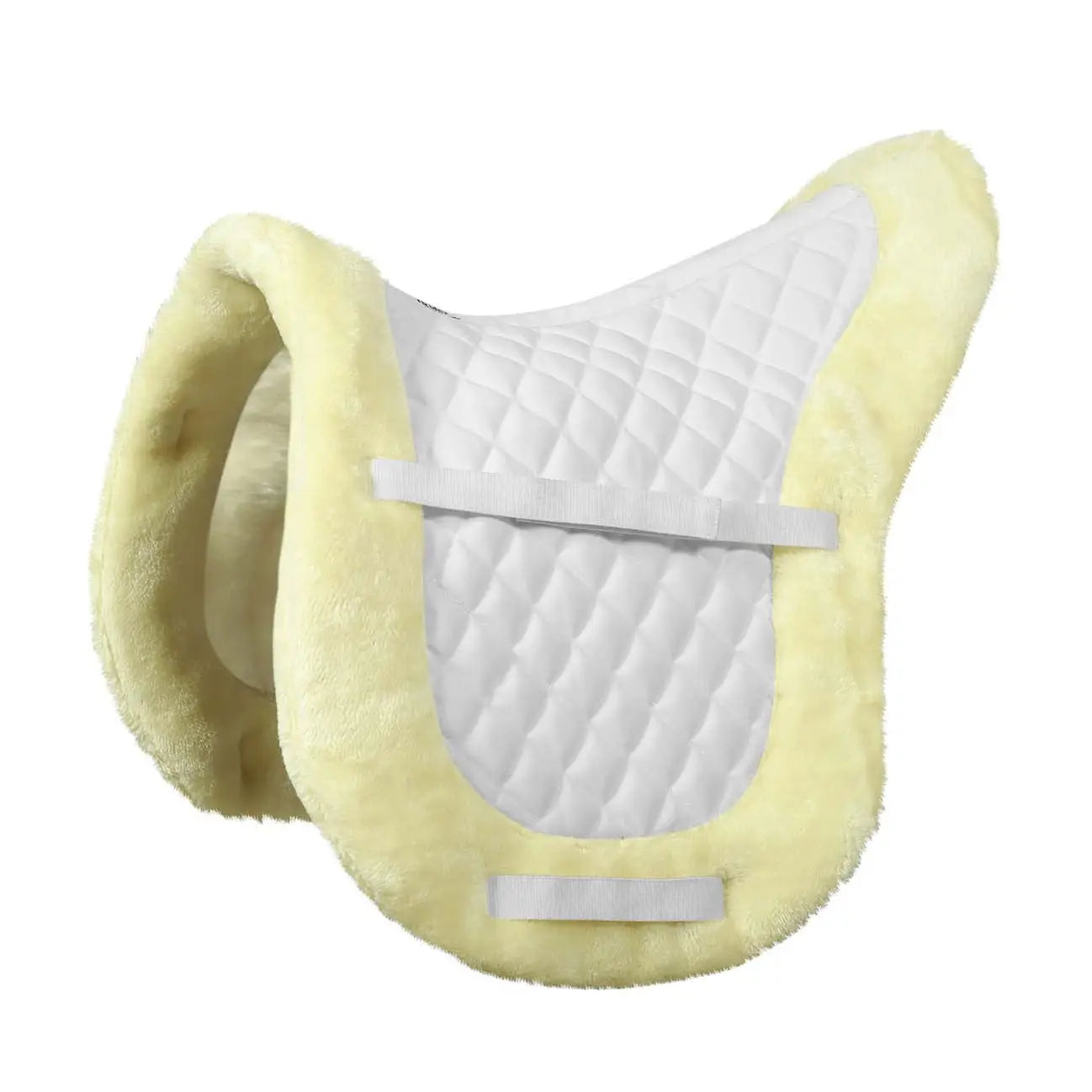 Sherpa Fleece Fully Lined Shaped Saddle Pad