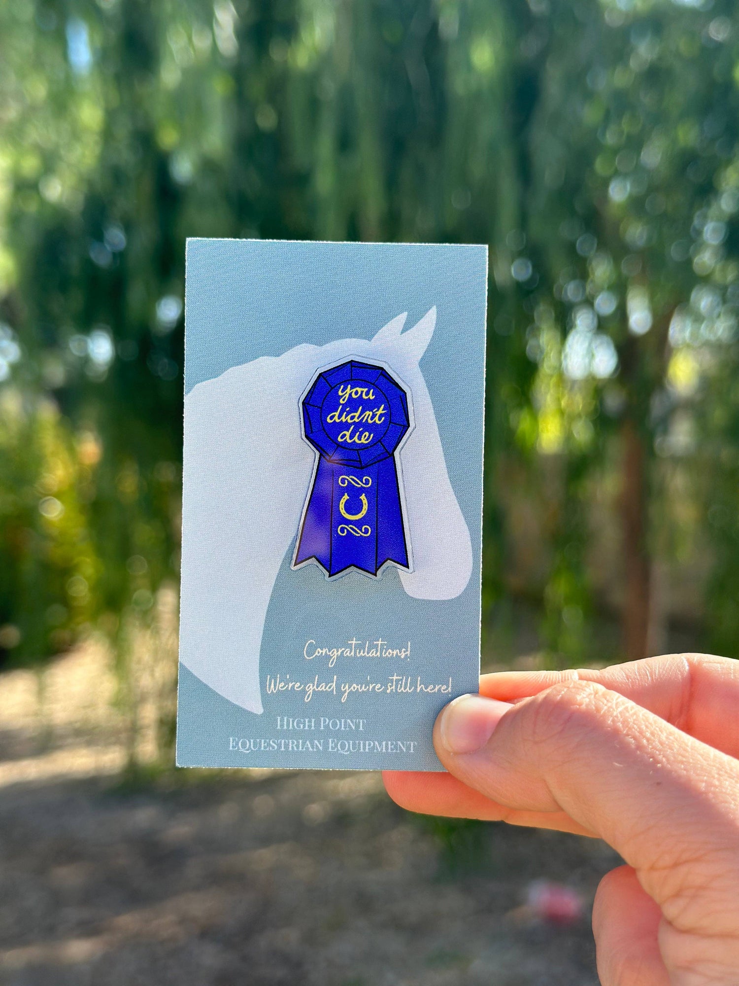 You Didn’t Die Pin