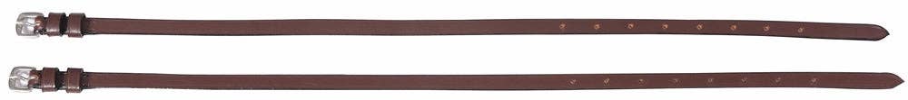 Henri de Rivel Leather Spur Straps with Plain Buckle