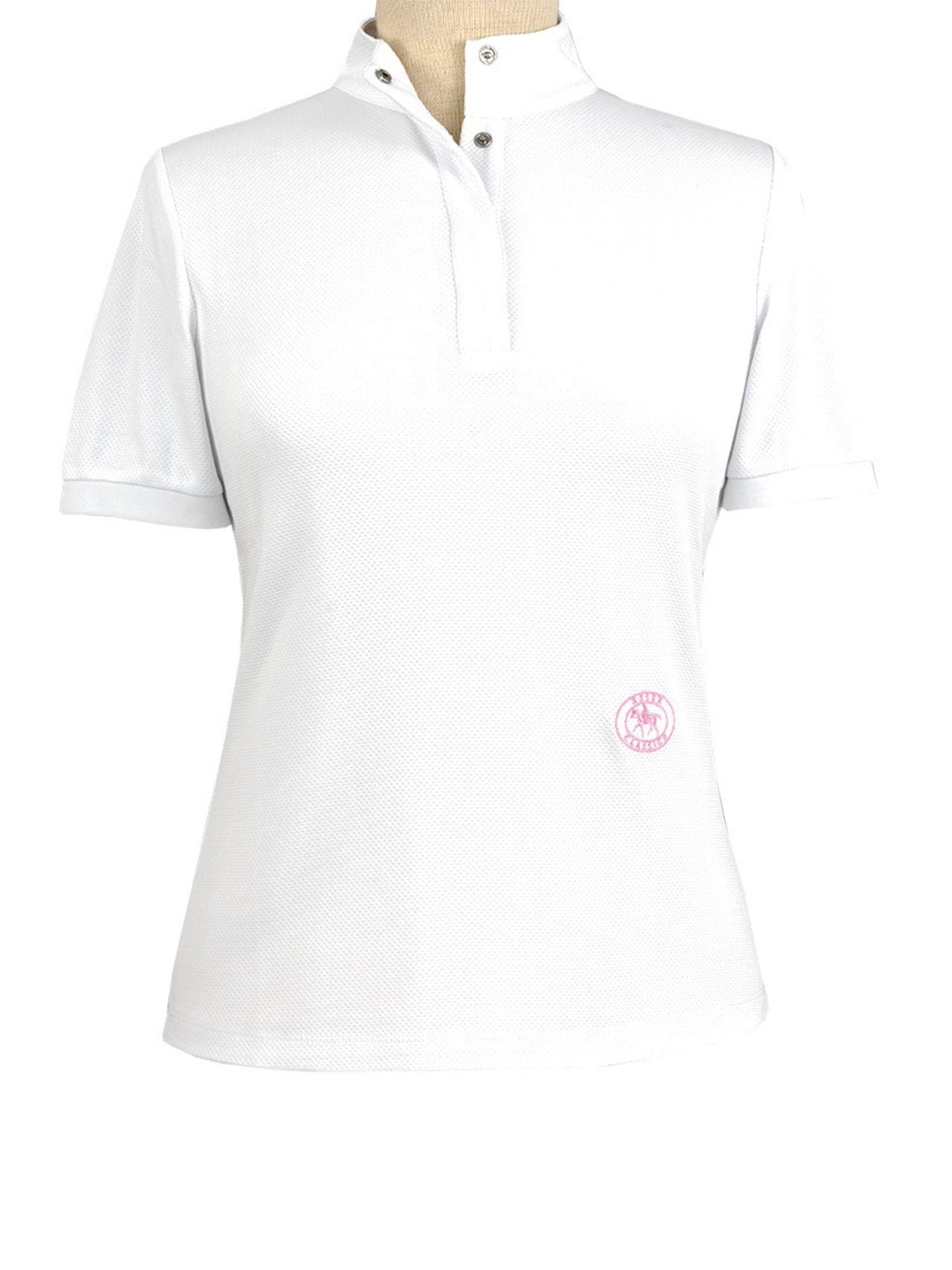 Cambridge Ladies Short Sleeve Show Shirt - White