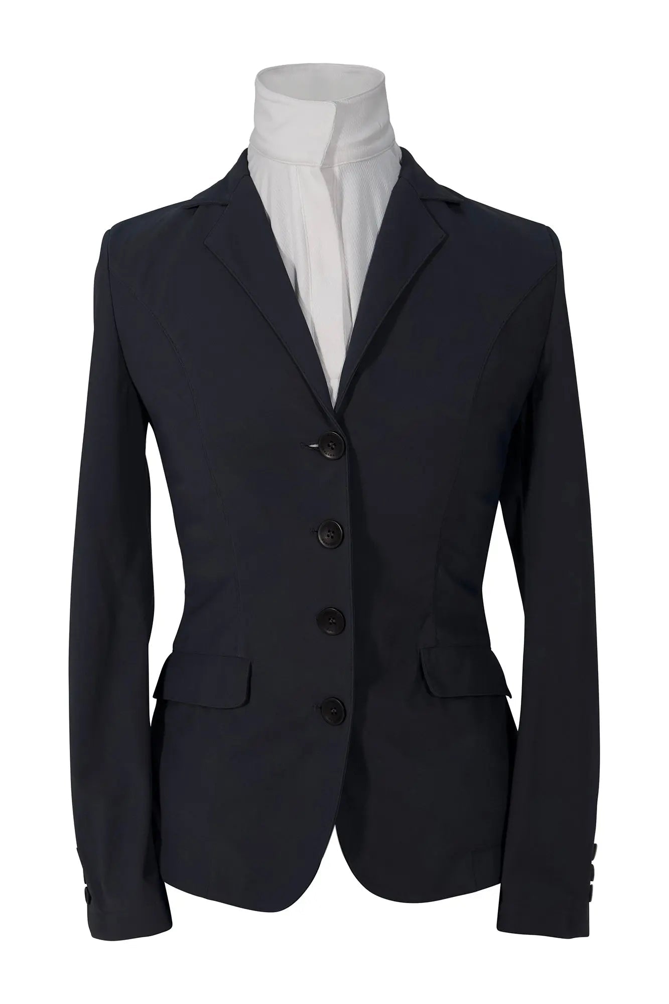 Grand Prix Saltare Dolce 4 Button Riding Show Jacket, Anthracite