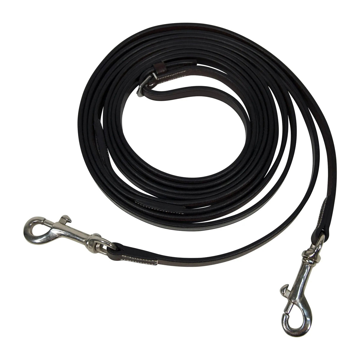 Huntley Equestrian Sedgwick Leather Draw Reins With Snap Ends – Jeffrey ...