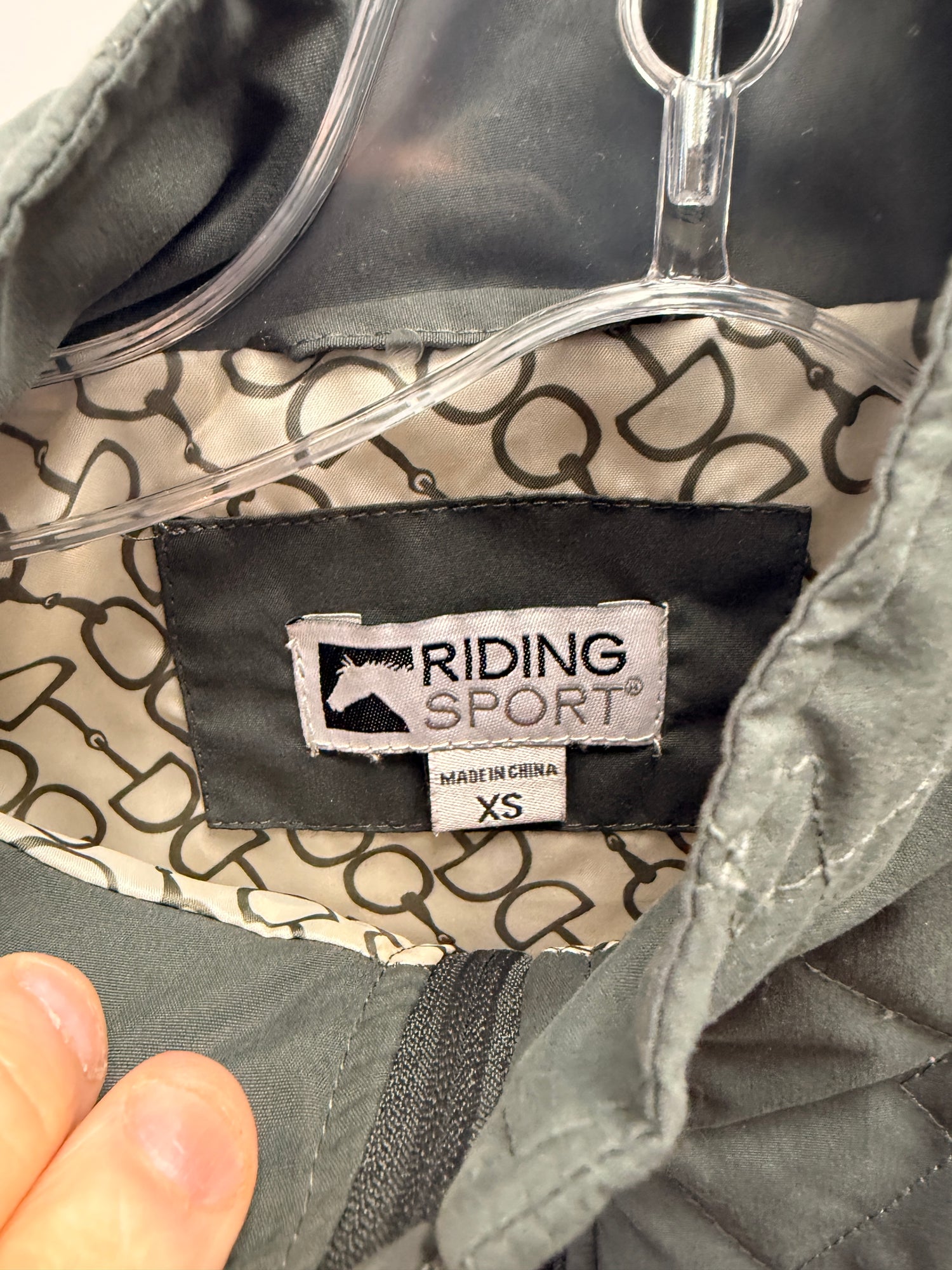 XS Women's Riding Sport quilted vest