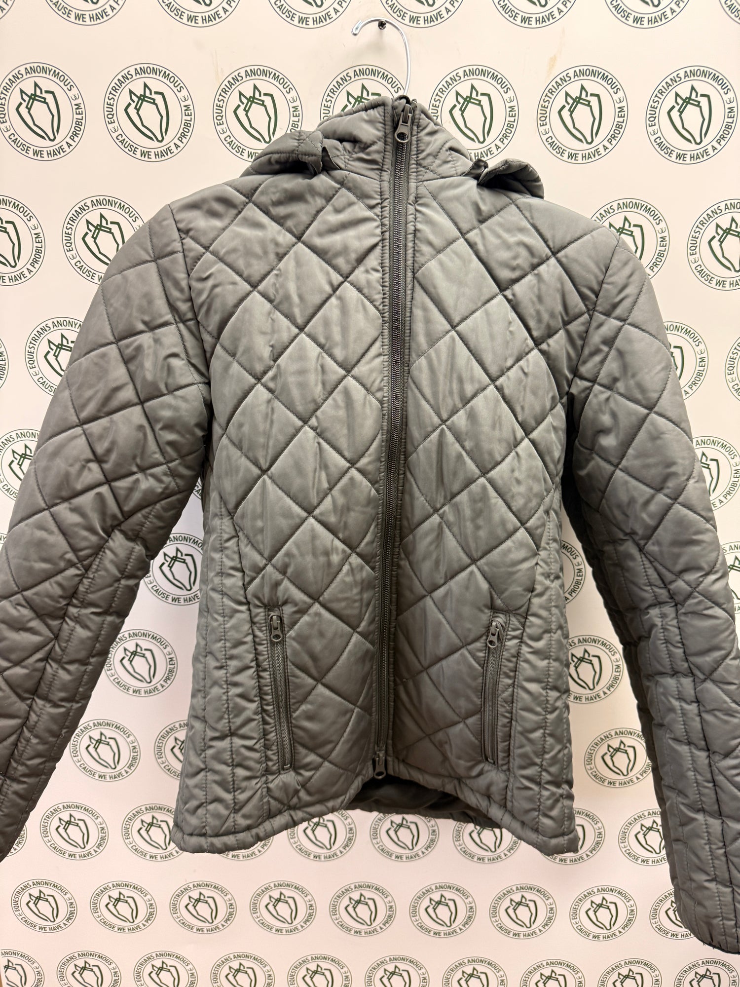 XL Youth Grey Riding Sport Winter jacket