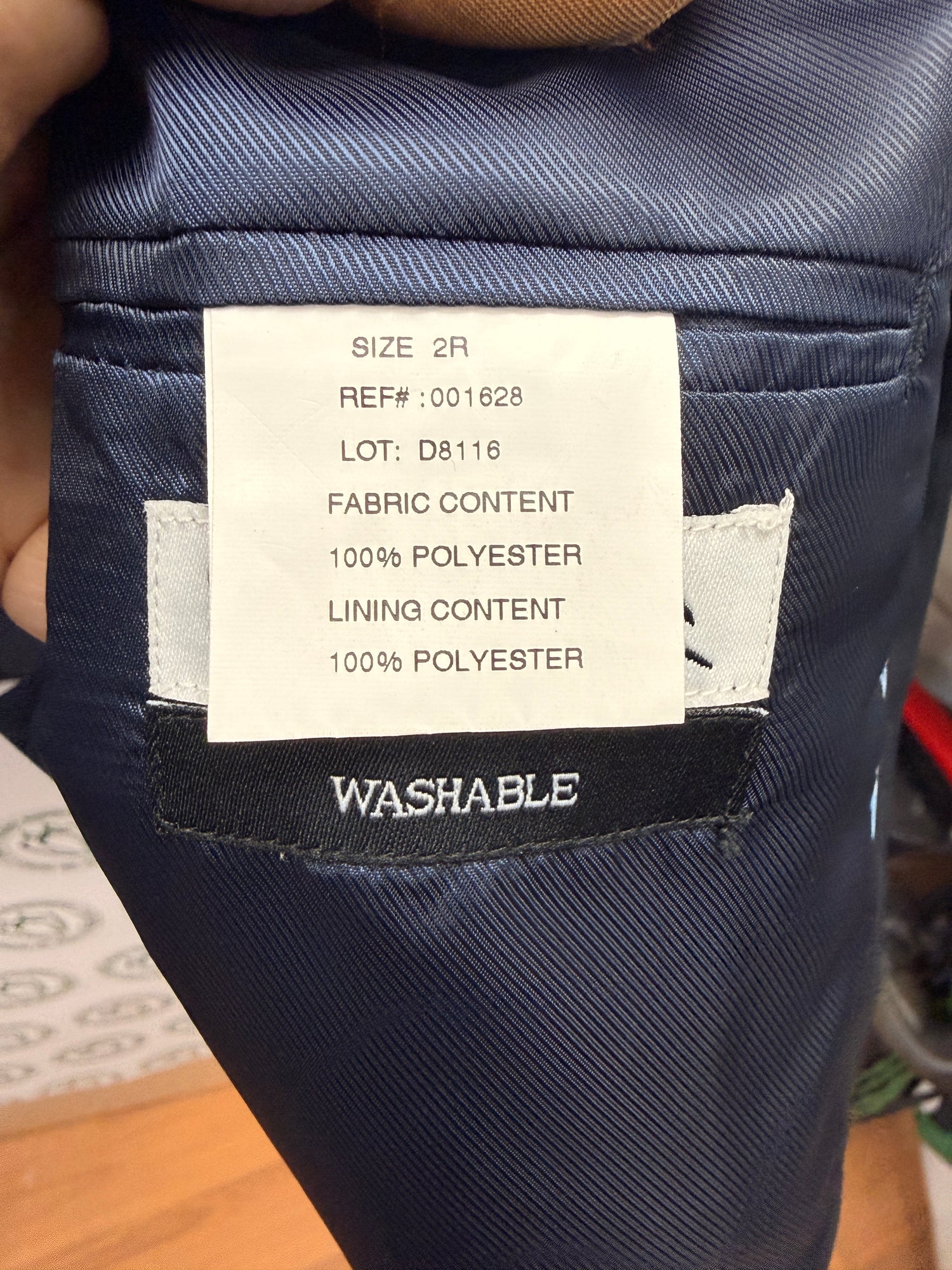 2R Womens RJ classics Navy show coat