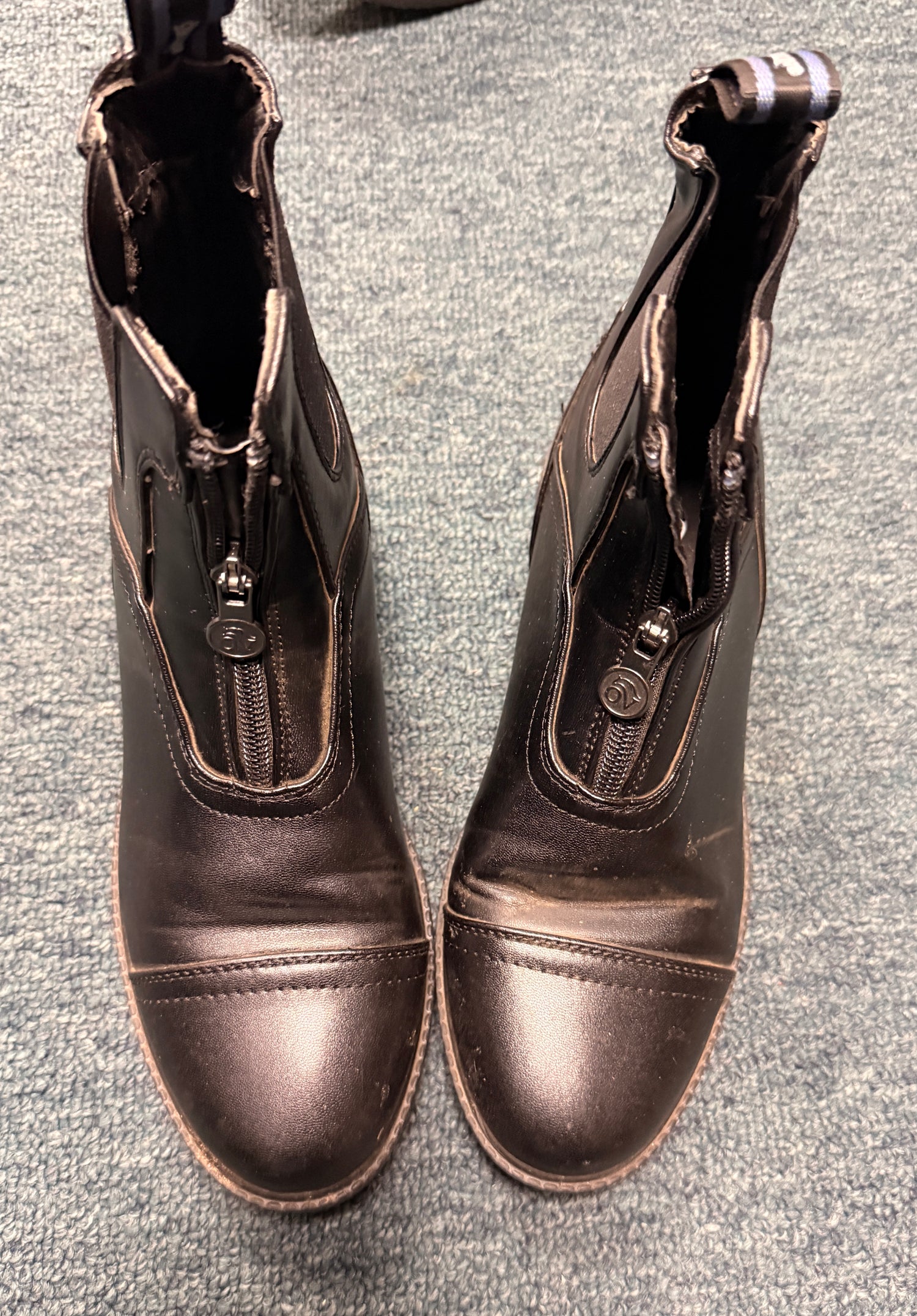 7.5 Women's (38) ovation Black Paddock Boots