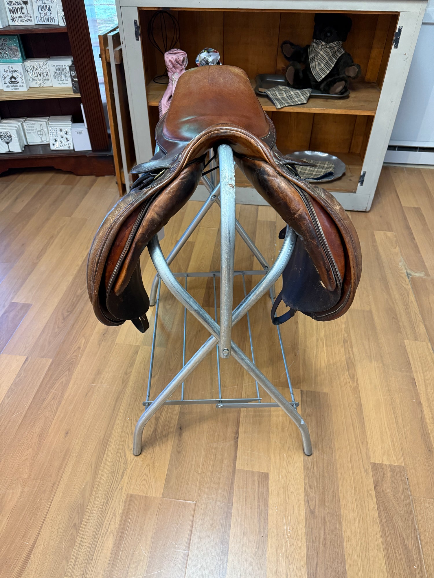 Saddle - English H/J 18.5" Tad Coffin 1990 A5