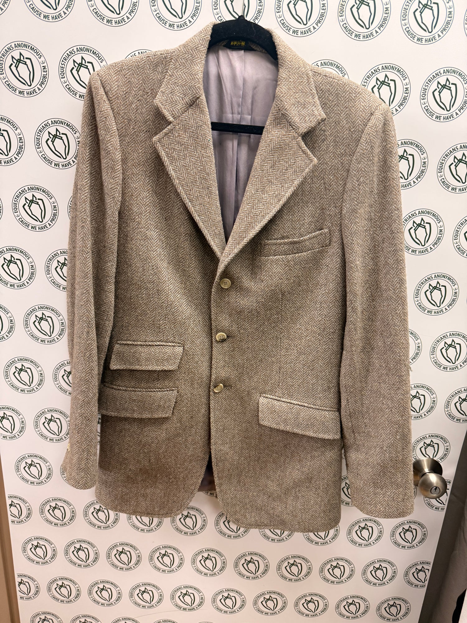 36-38 Men's Tailored Sportsman's Tweed