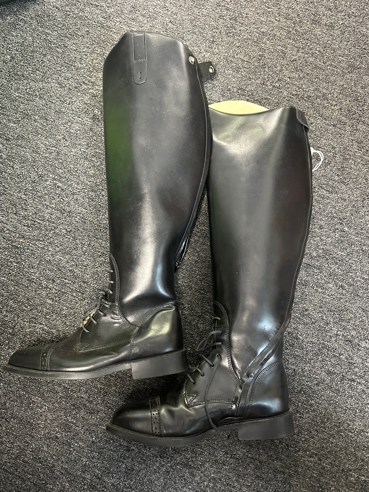Women's Tall Black Field Boots