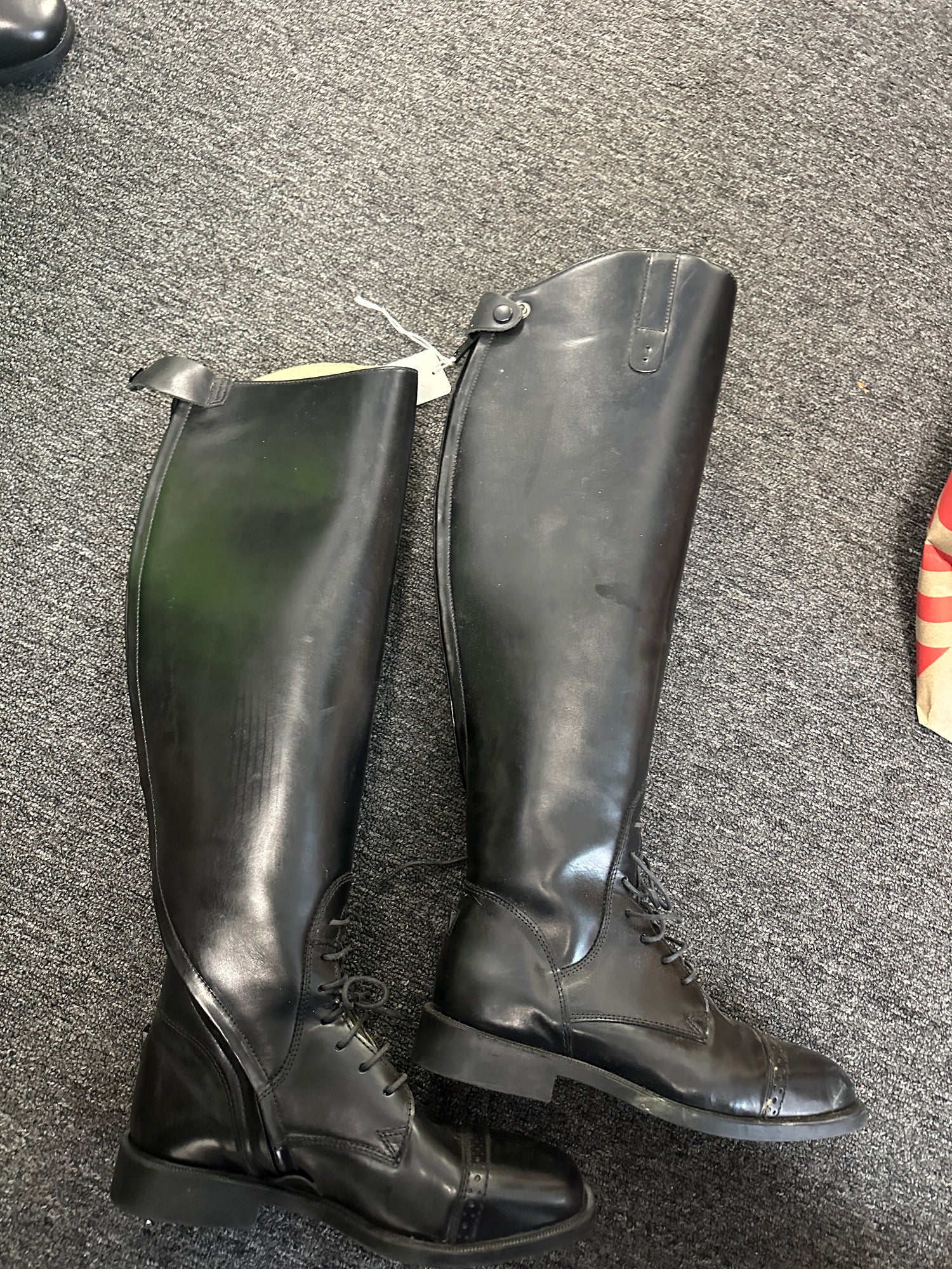 Women's Tall Black Field Boots