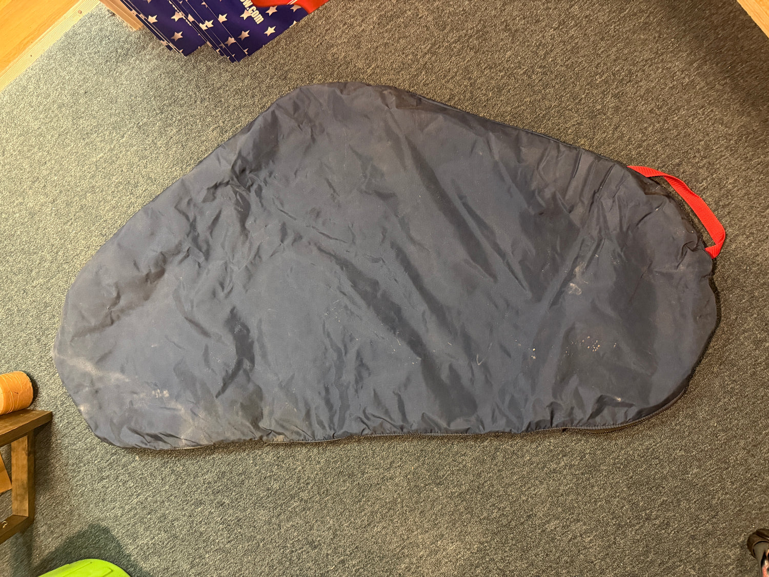 English Saddle Bag for storage lined