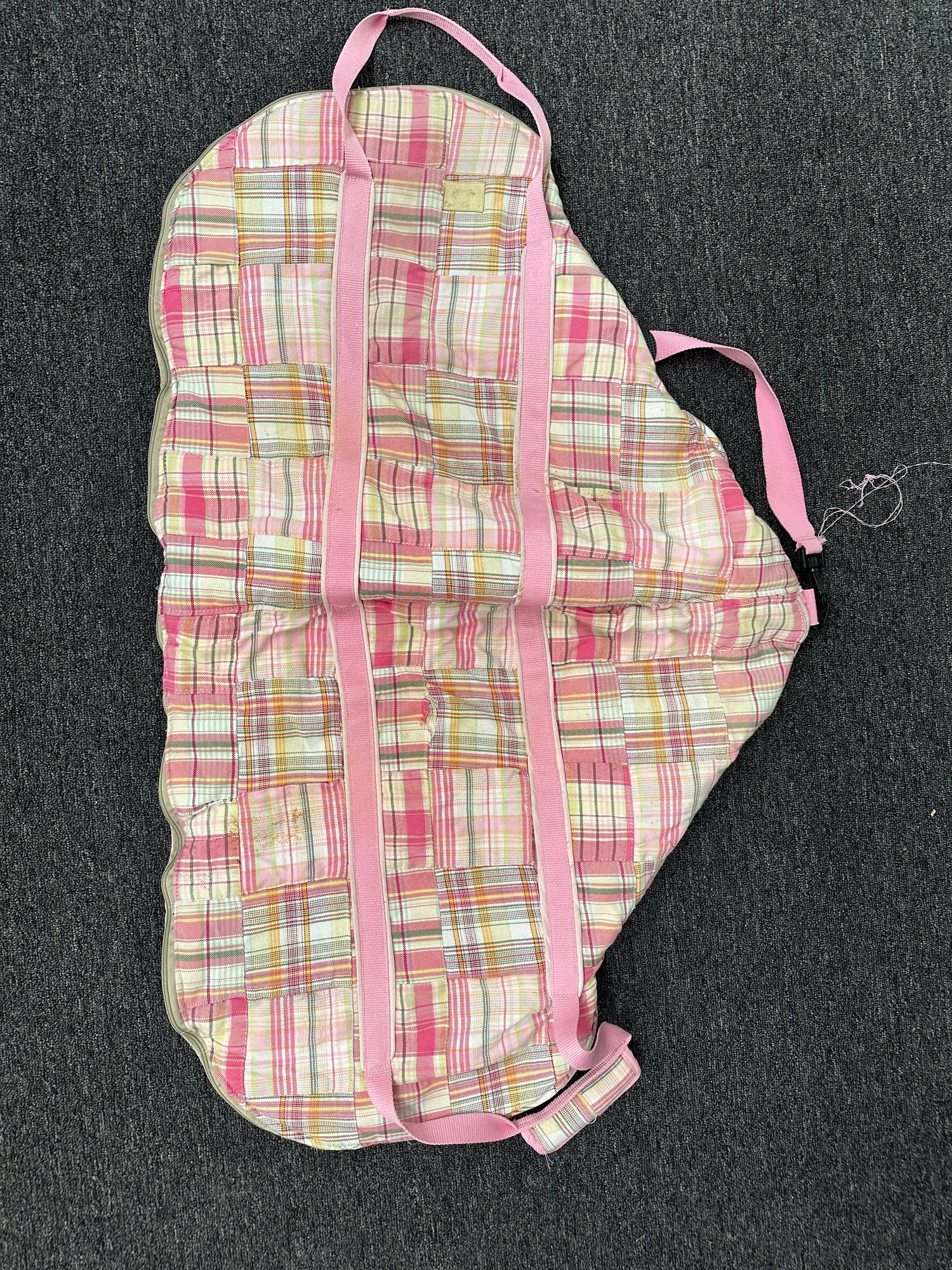 Equine Couture Pink Plaid Bags