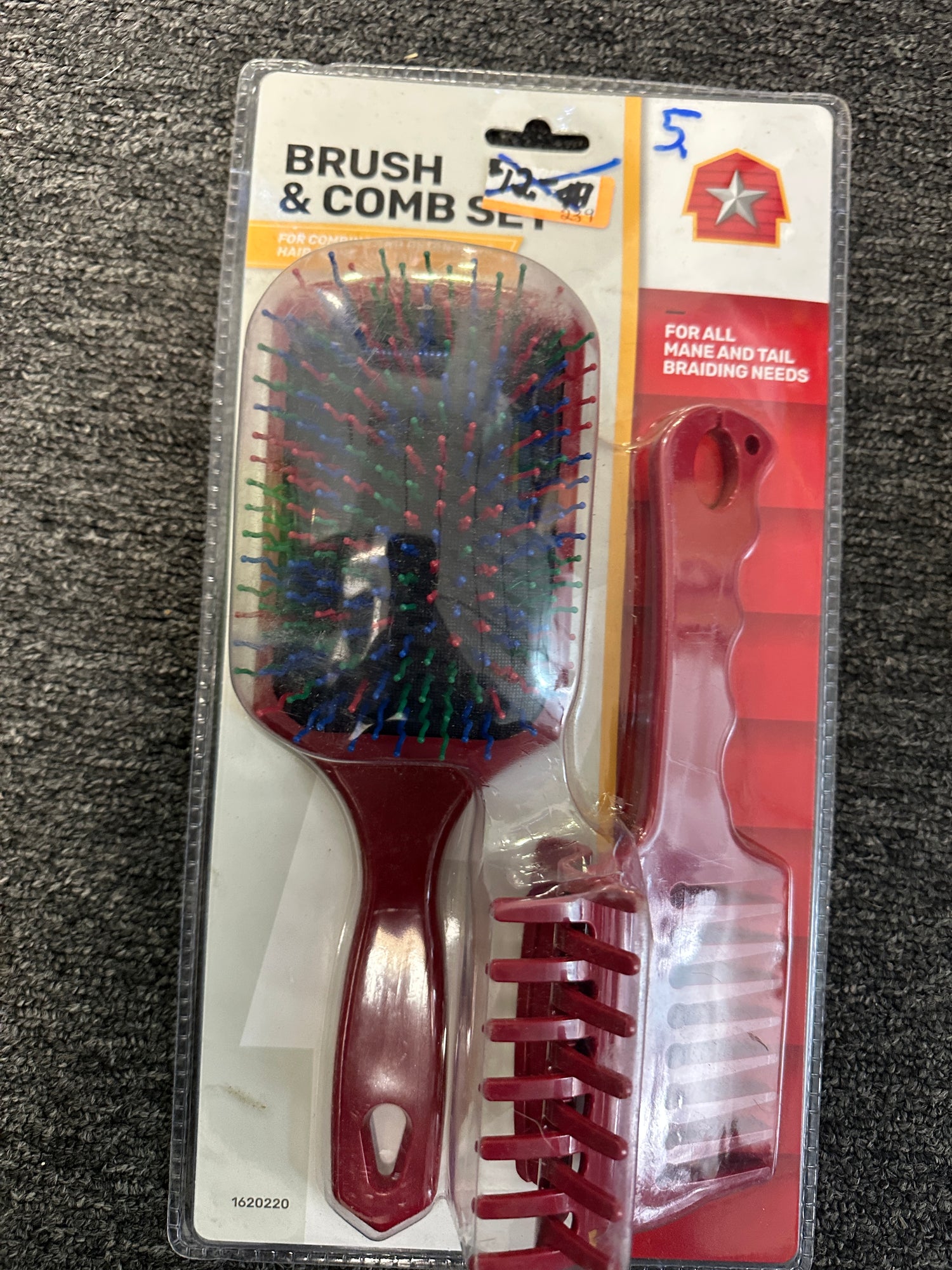 Brush and Comb combo set for horses