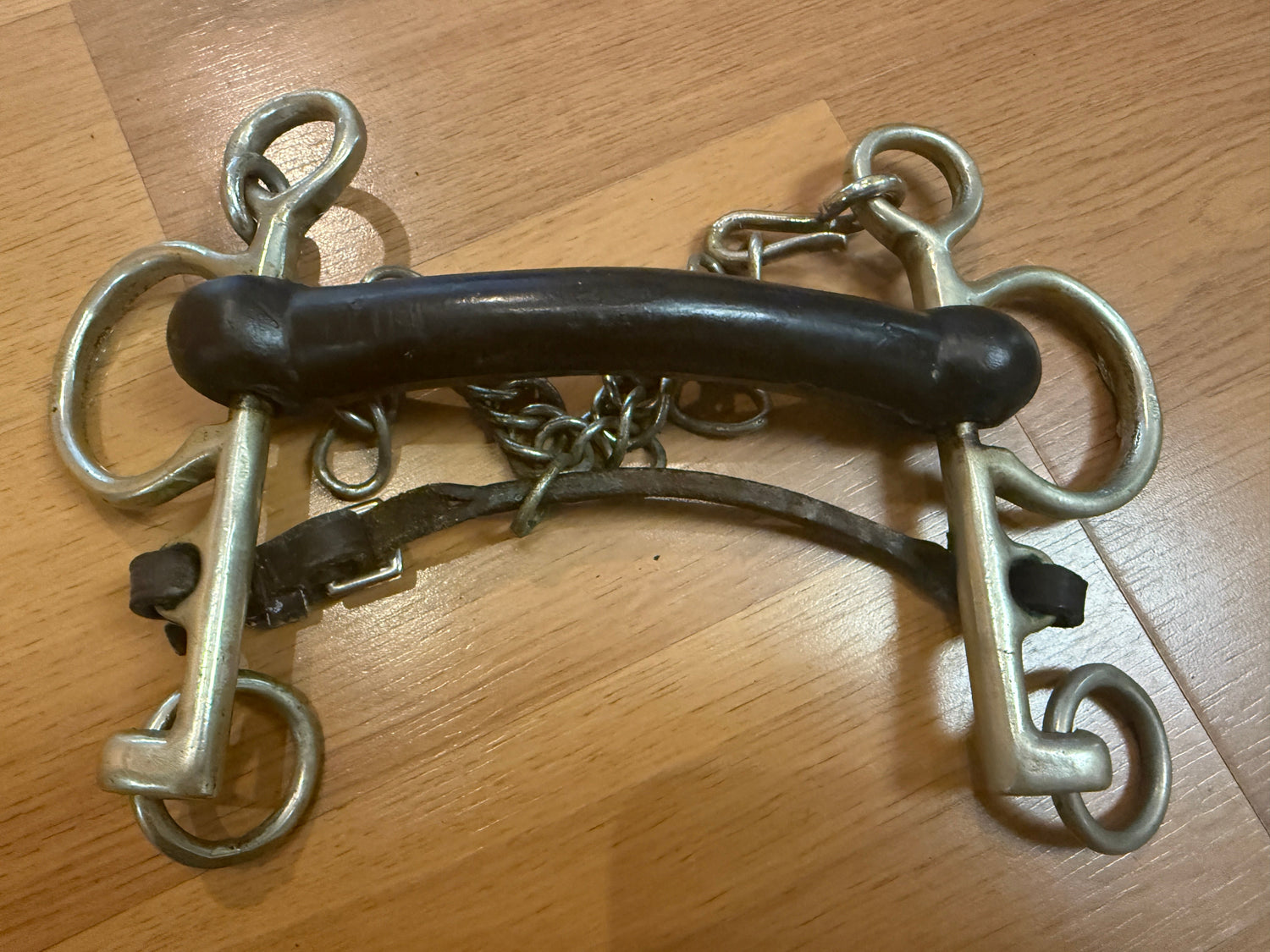 4.75" Rubber Pelham Bit