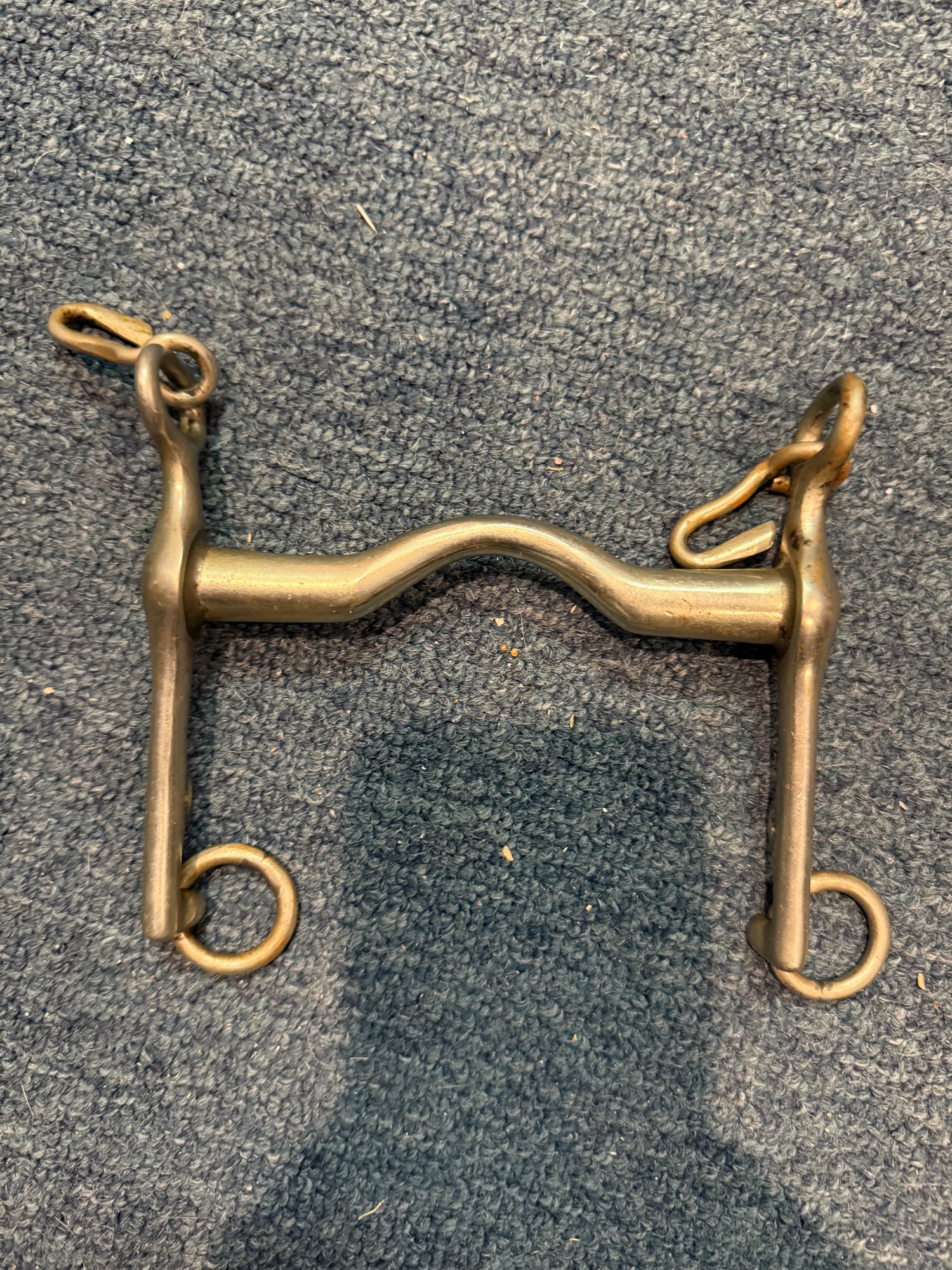 5.25" low port Pelham bit