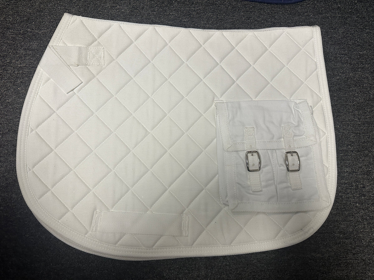 English Trail Saddle Pads with Pockets