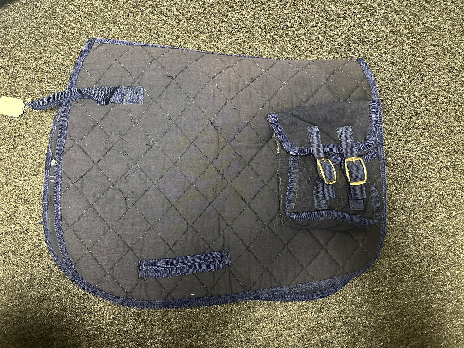 English Trail Saddle Pads with Pockets