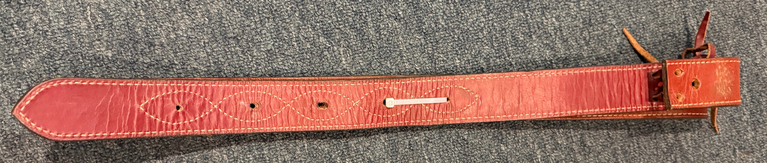 rear flank cinch straps