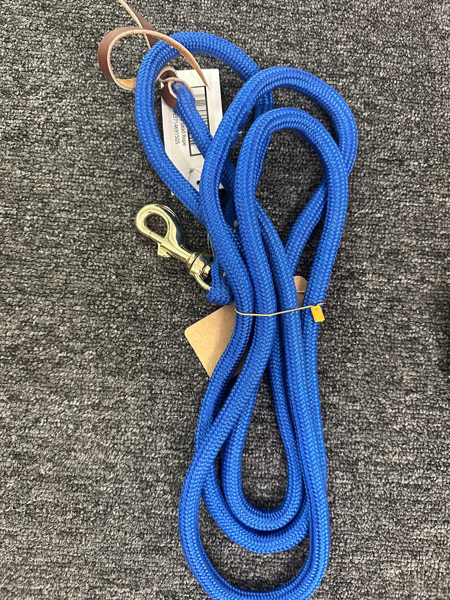 Horse Lead - Blue Rope lead