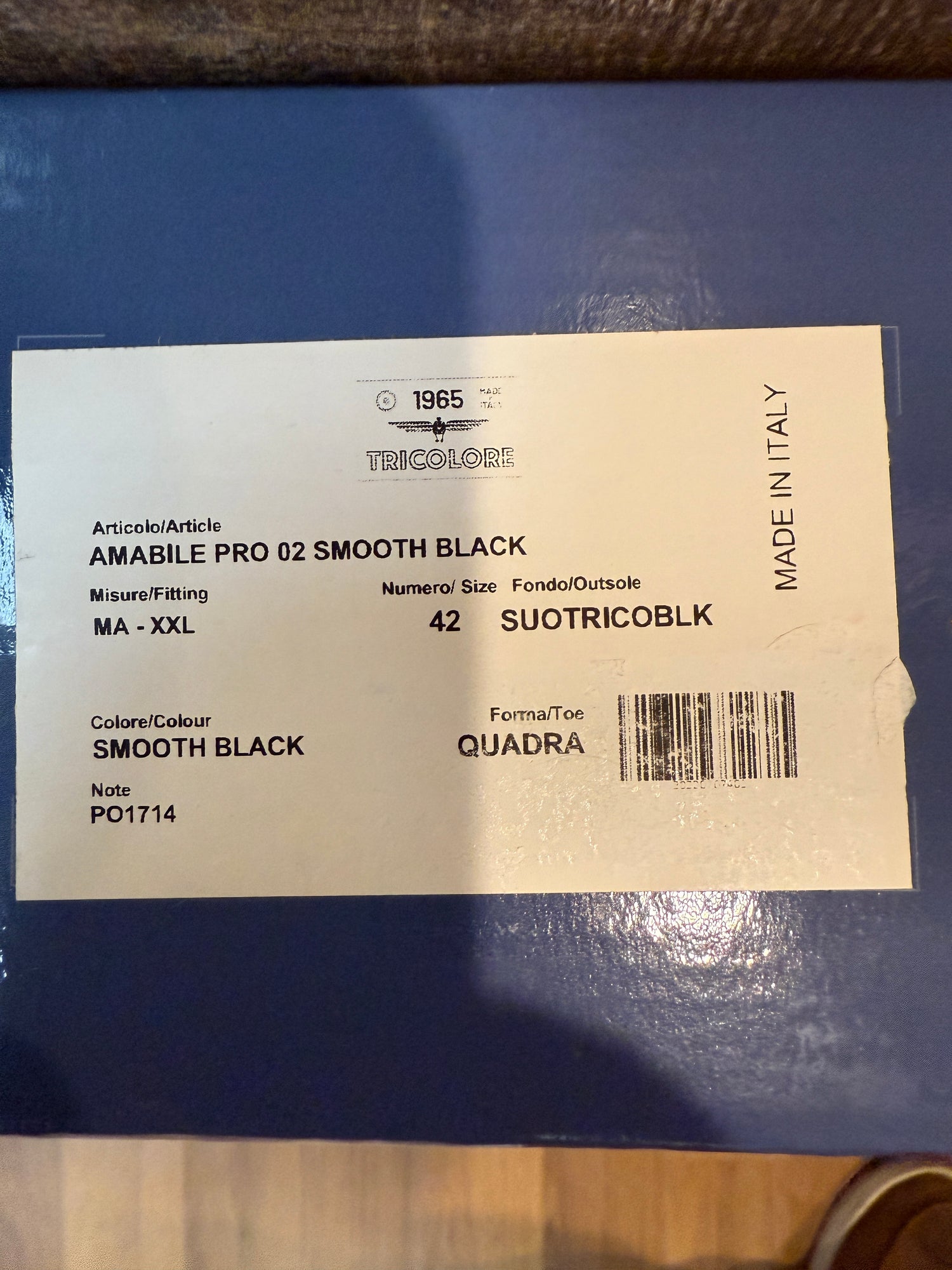 11 Women's Wide Black Tall Field Boots Tricolore NEW