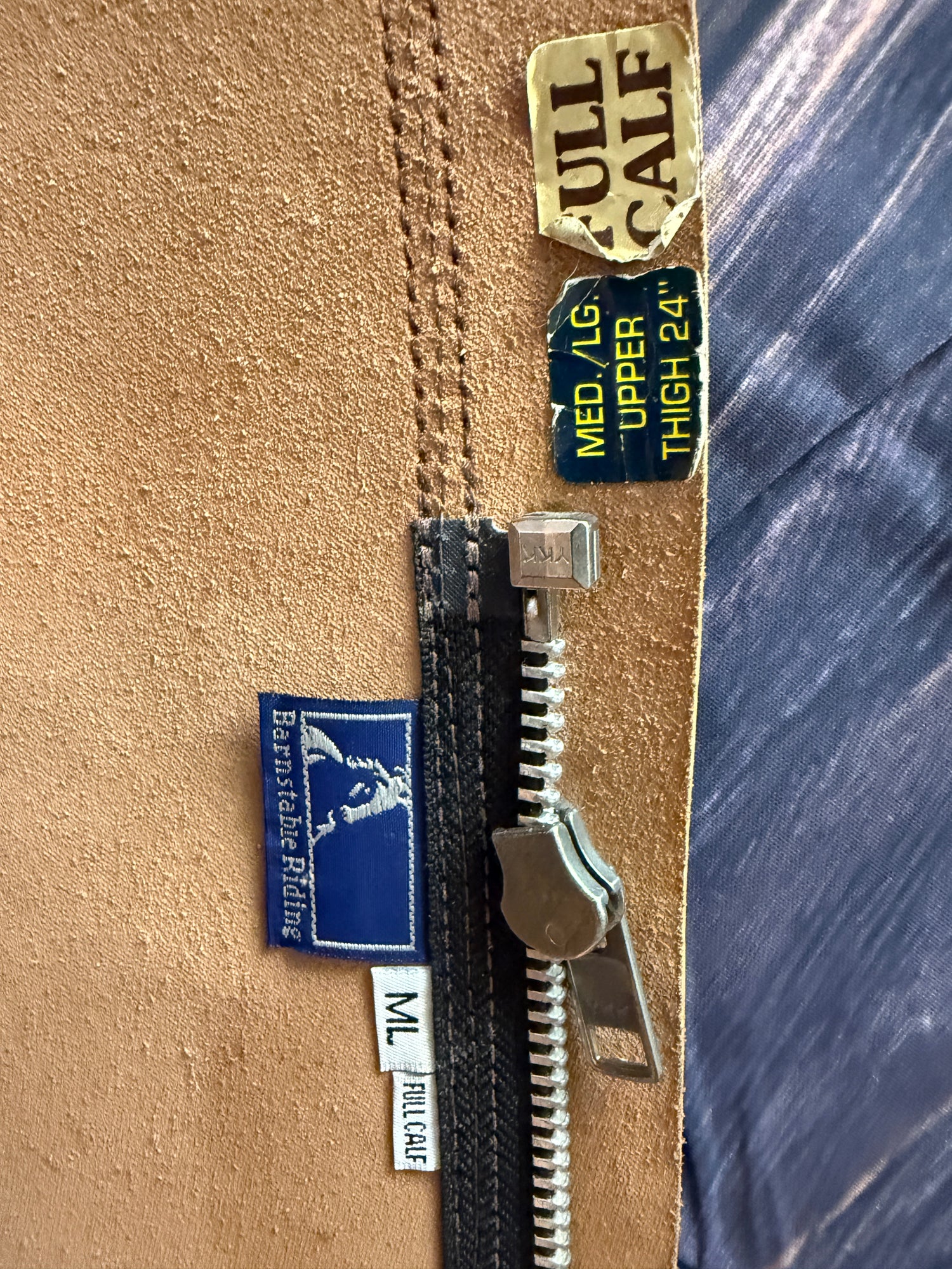 Chaps - Med/ Large upper Thigh New with Tags Brown