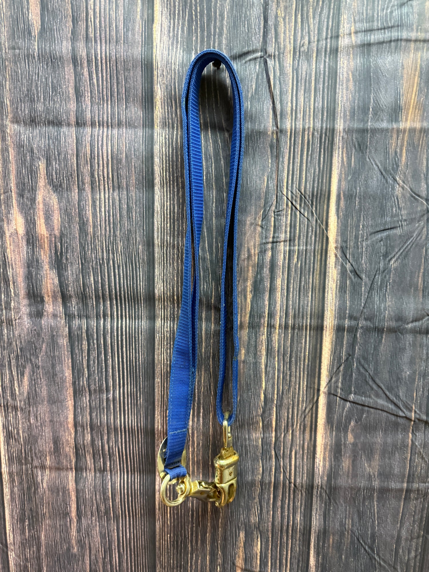 Pair of Blue Nylon Cross Ties 6ft approx