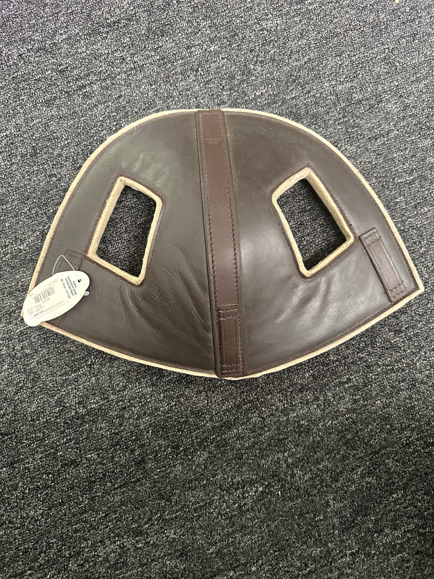 Leather Head bumper - Horse safety