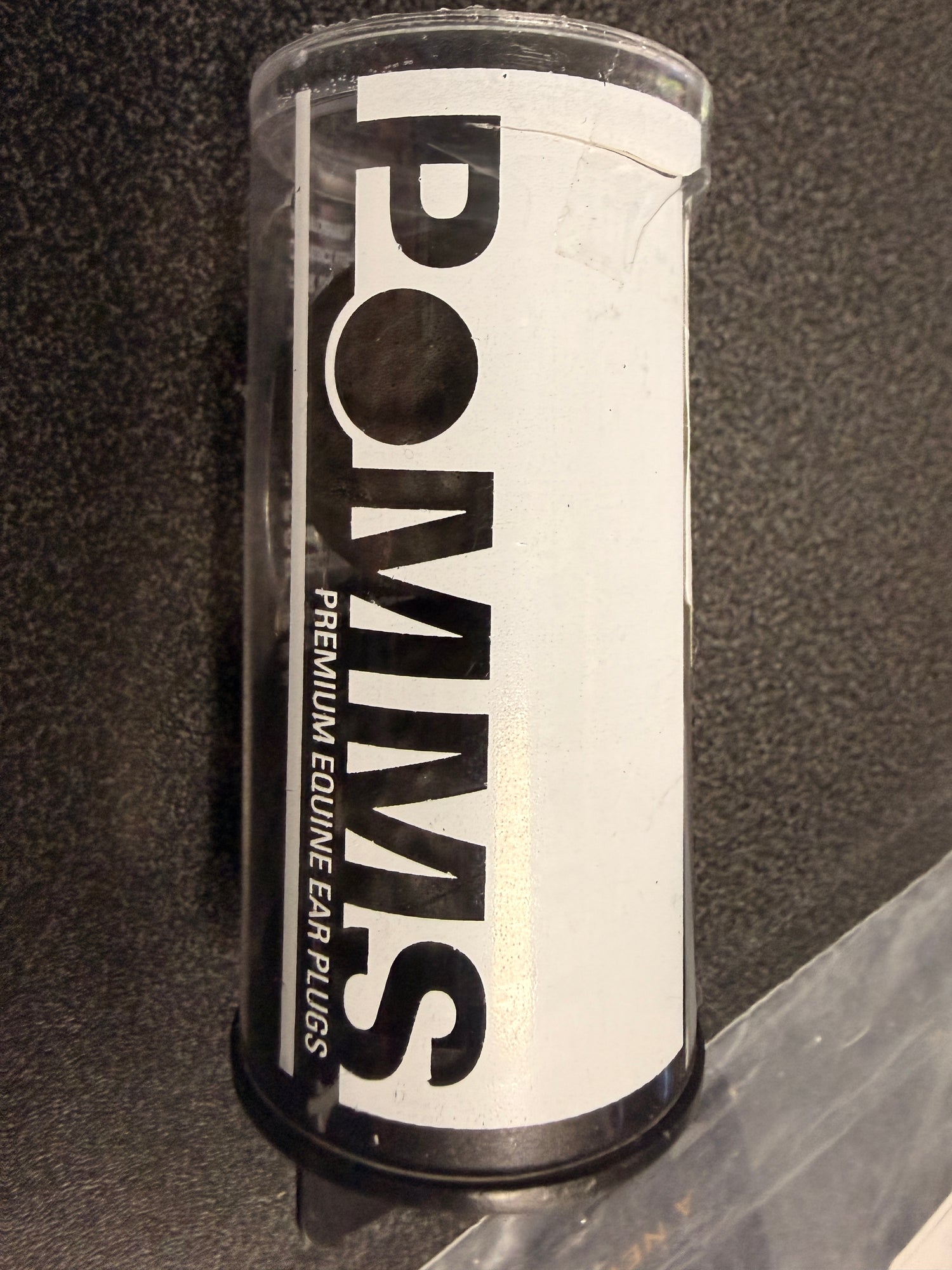 pair black poems premium equine ear plugs