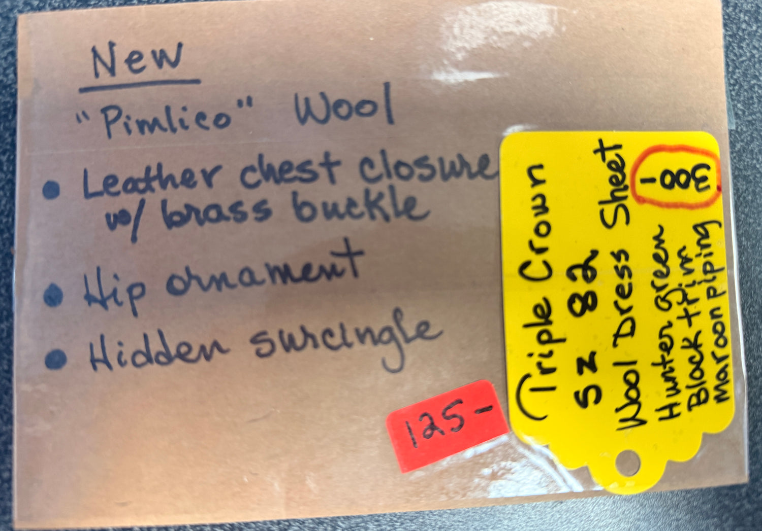 82 Pimlico Wool Triple Crown Wool Dress Sheet