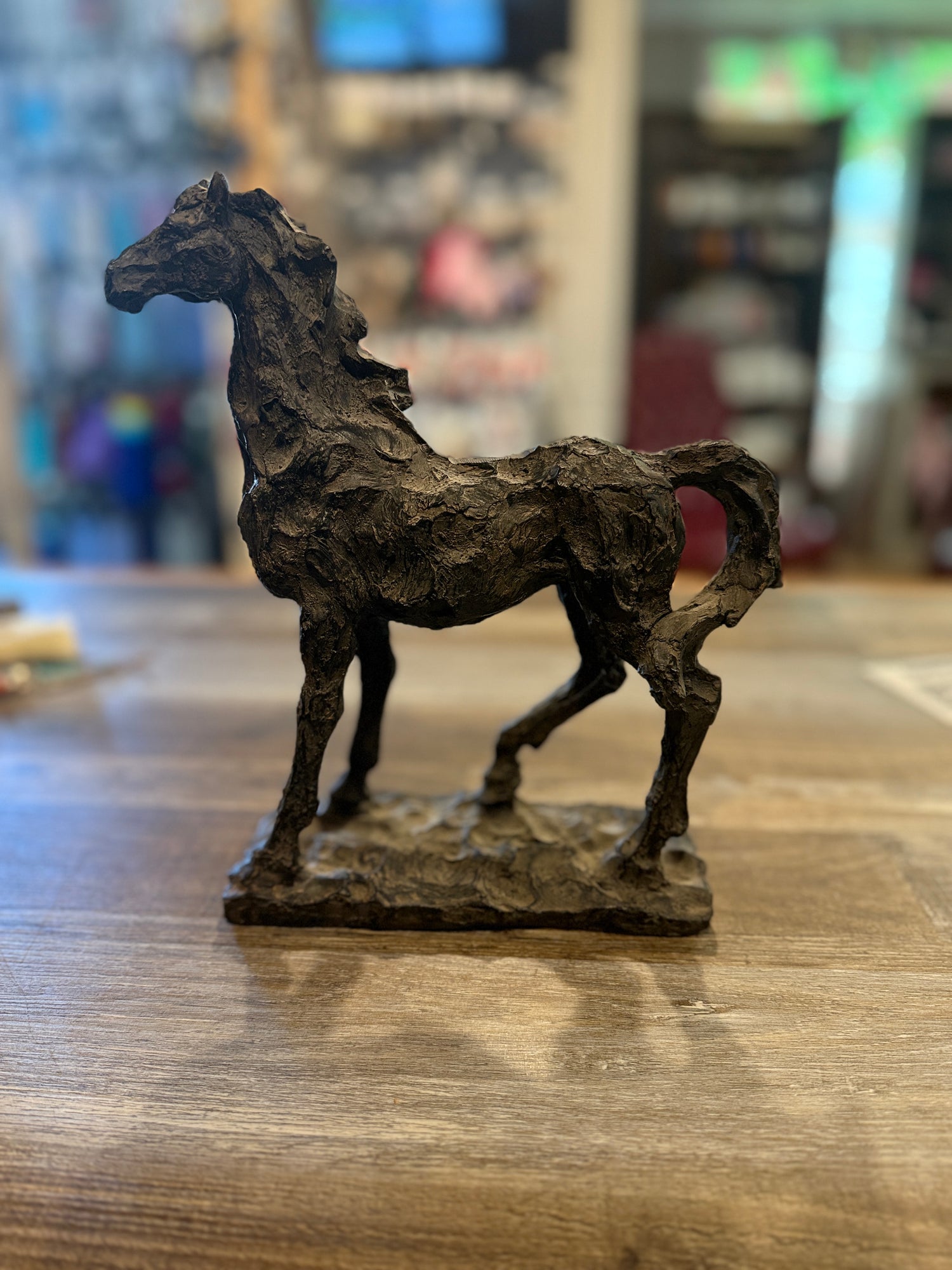 Resin Horse Sculpture