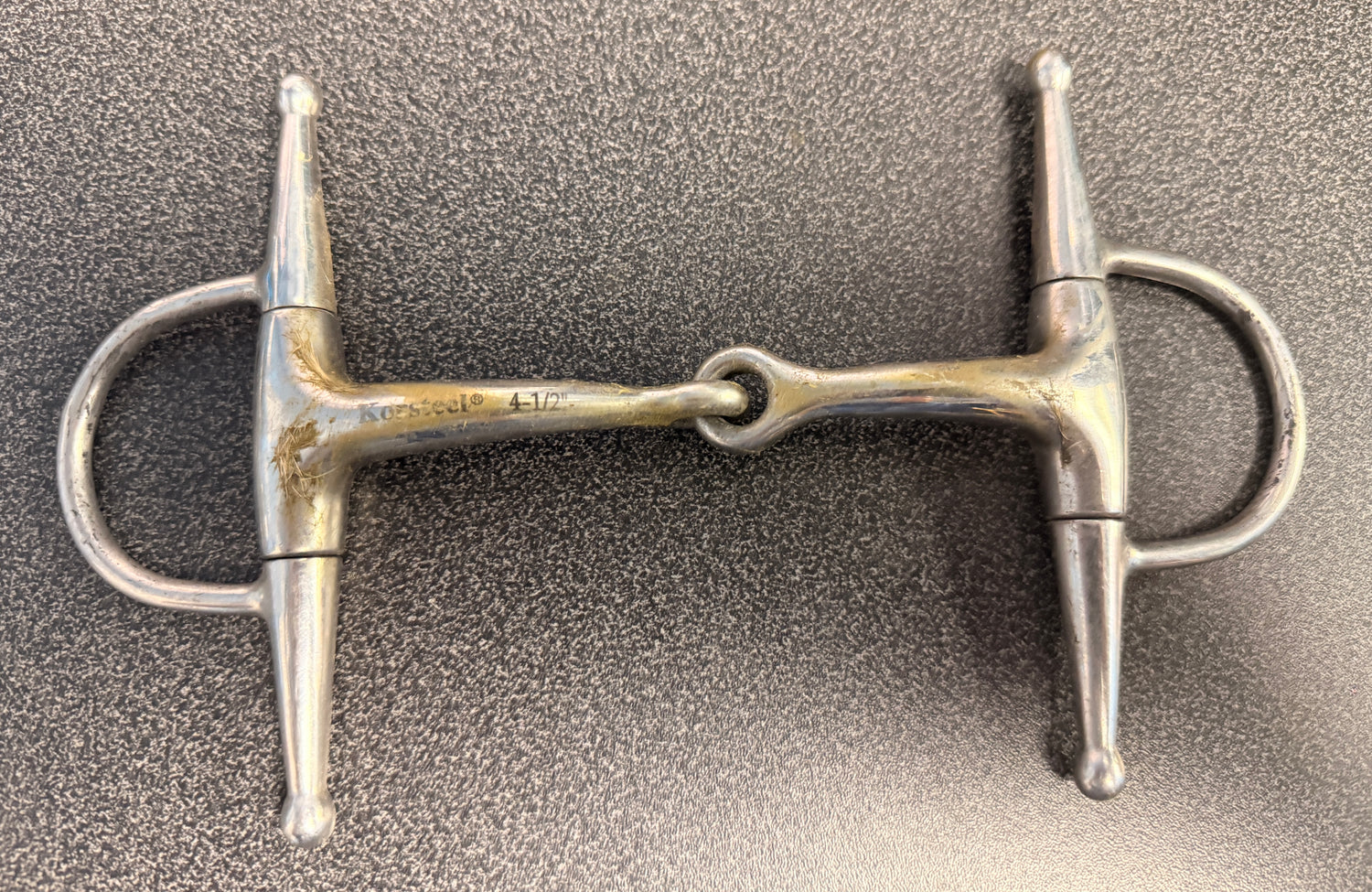4.50" Full Cheek snaffle by Korsteel