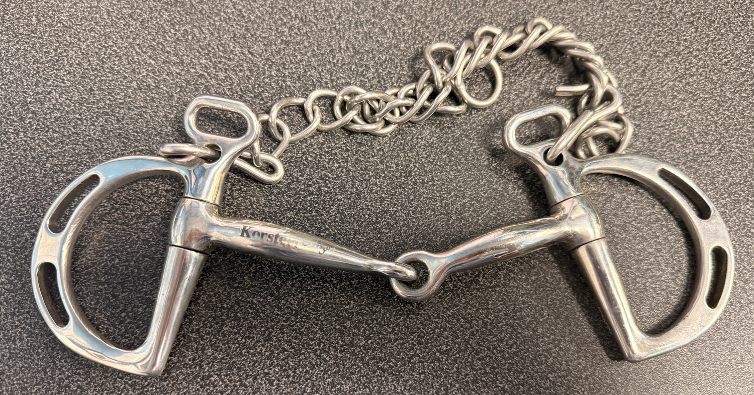 5" Kimberwick snaffle by Korsteel