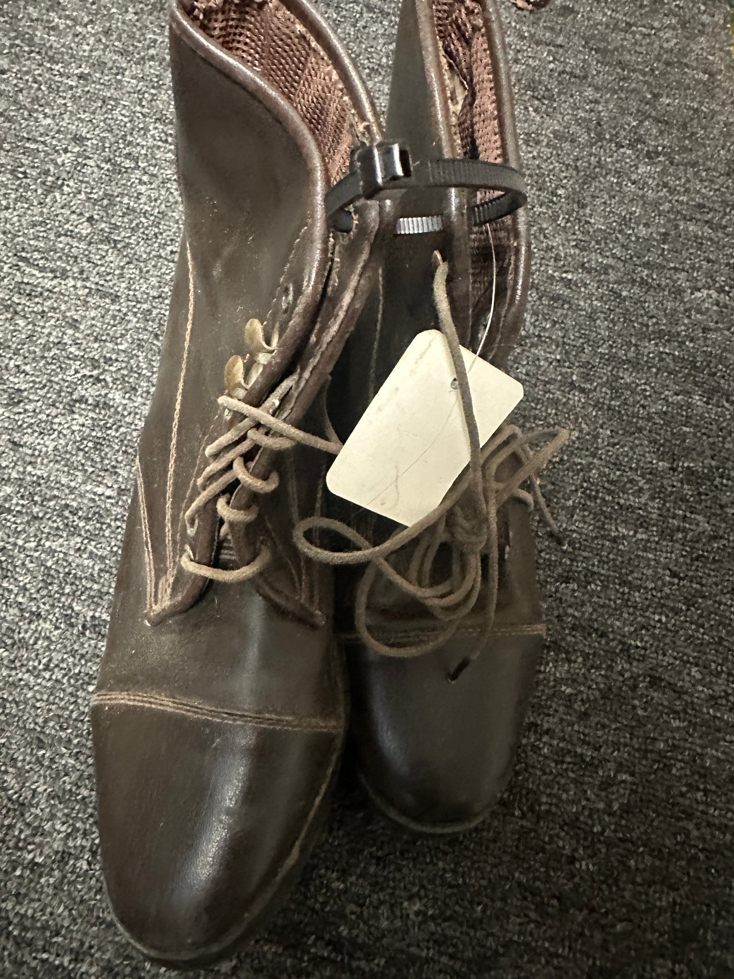Lightly used paddock boots Adult and youth