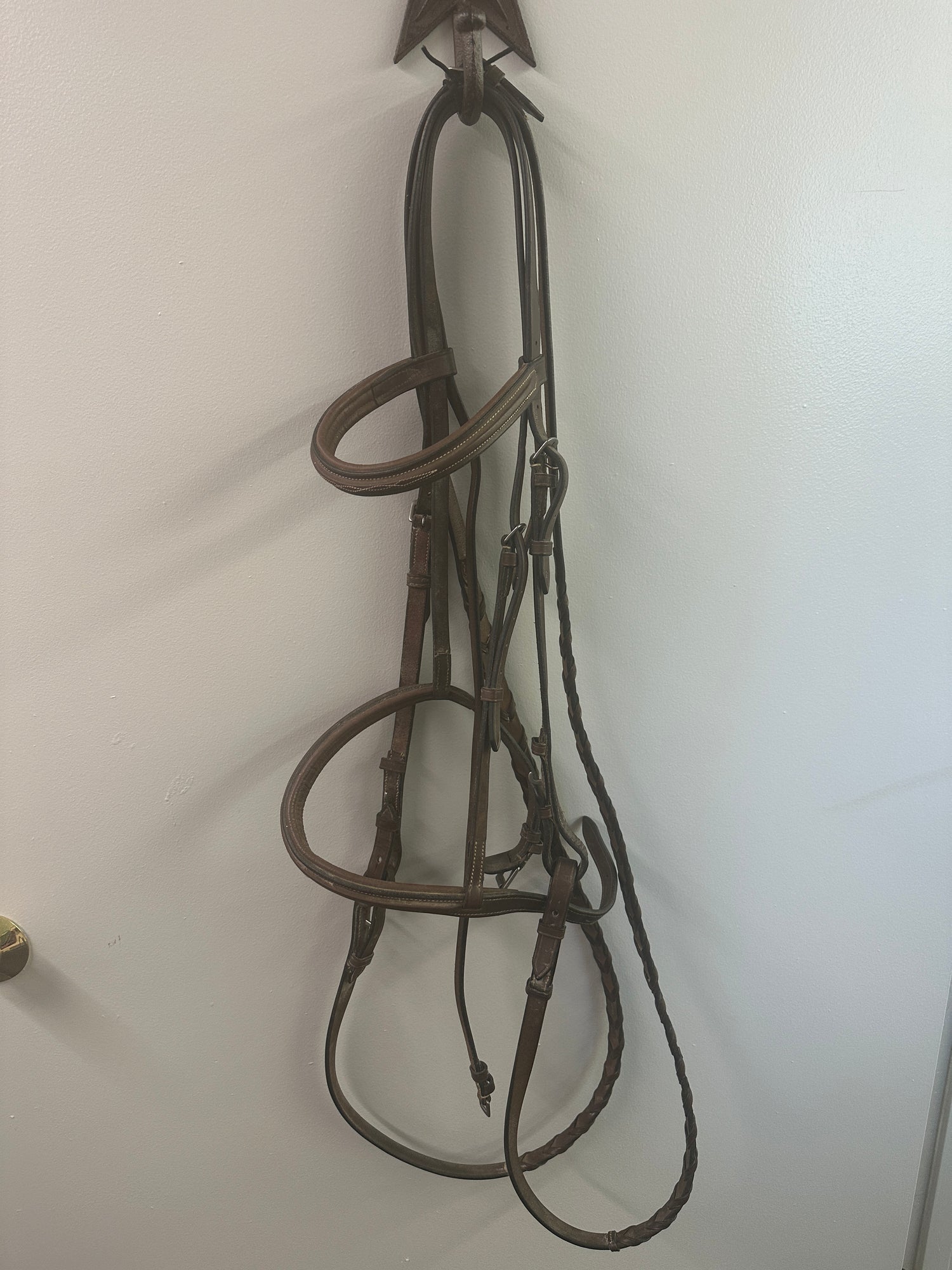 Bridle - English Brown with reins